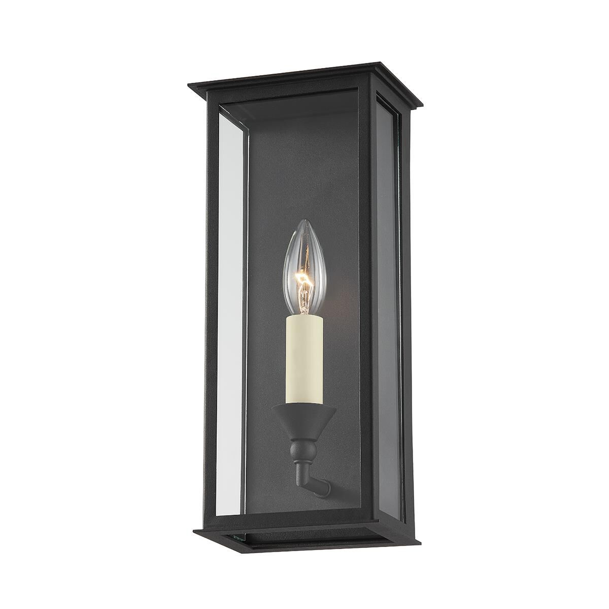 Photos - Chandelier / Lamp Troy Lighting Chauncey 6 Inch Outdoor Wall Light Chauncey - B6991-TBK - Tr