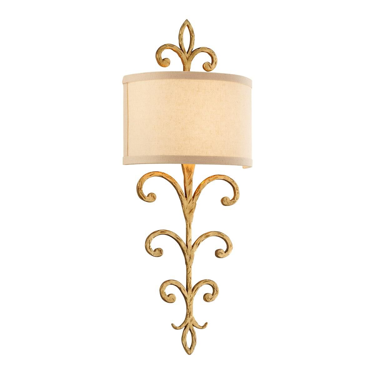 Photos - Chandelier / Lamp Troy Lighting Crawford 11 Inch Wall Sconce Crawford - B7182 - Traditional