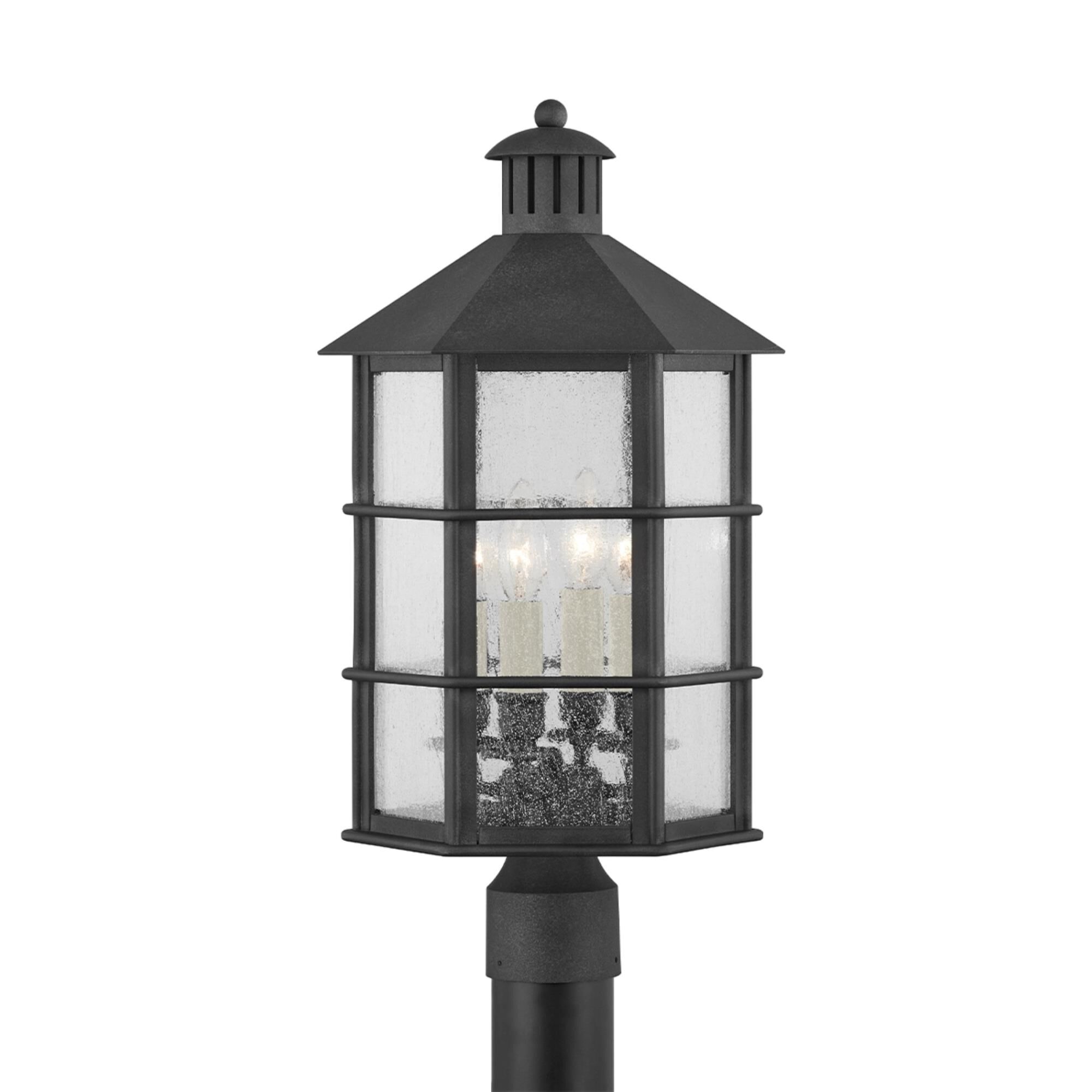 Photos - Floodlight / Street Light Troy Lighting Mark D. Sikes Lake County 11.5 Inch Outdoor Post Lamp Lake C