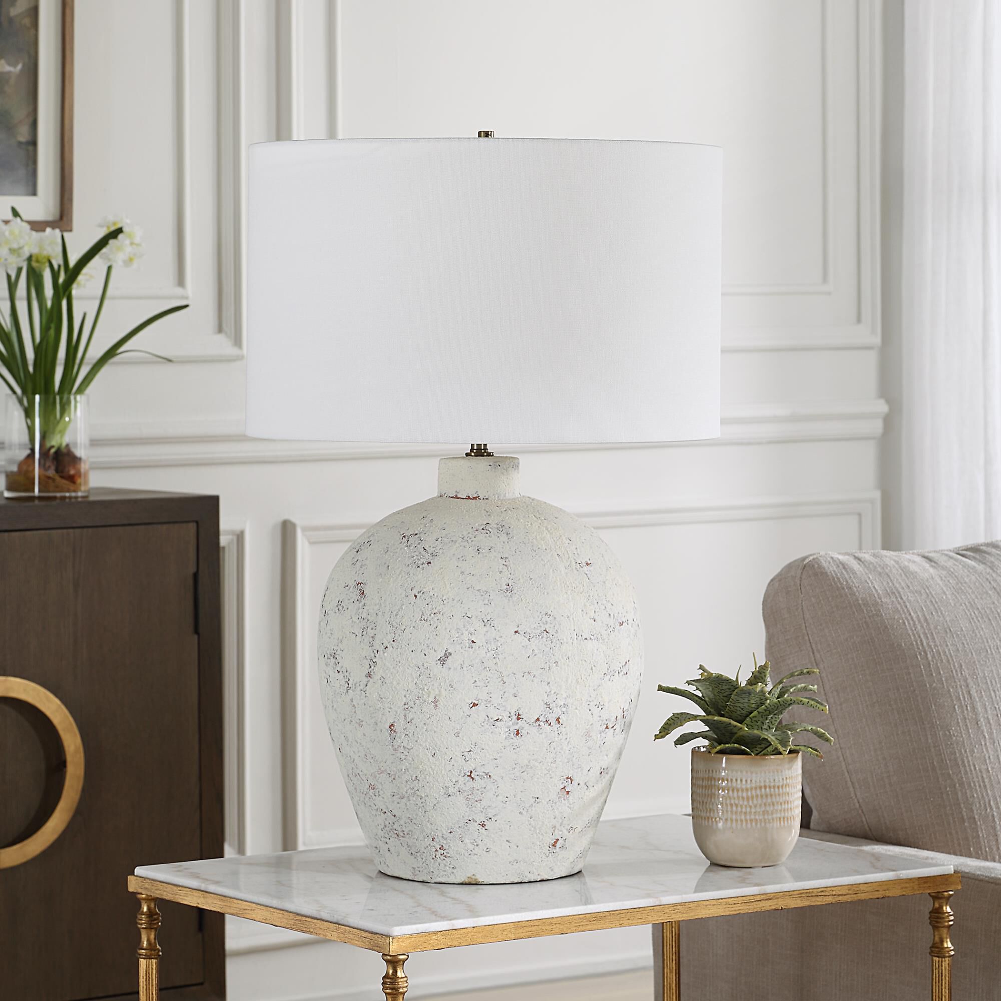Uttermost David Frisch Karena 27 Inch Table Lamp Karena - 30508-1 - Rustic