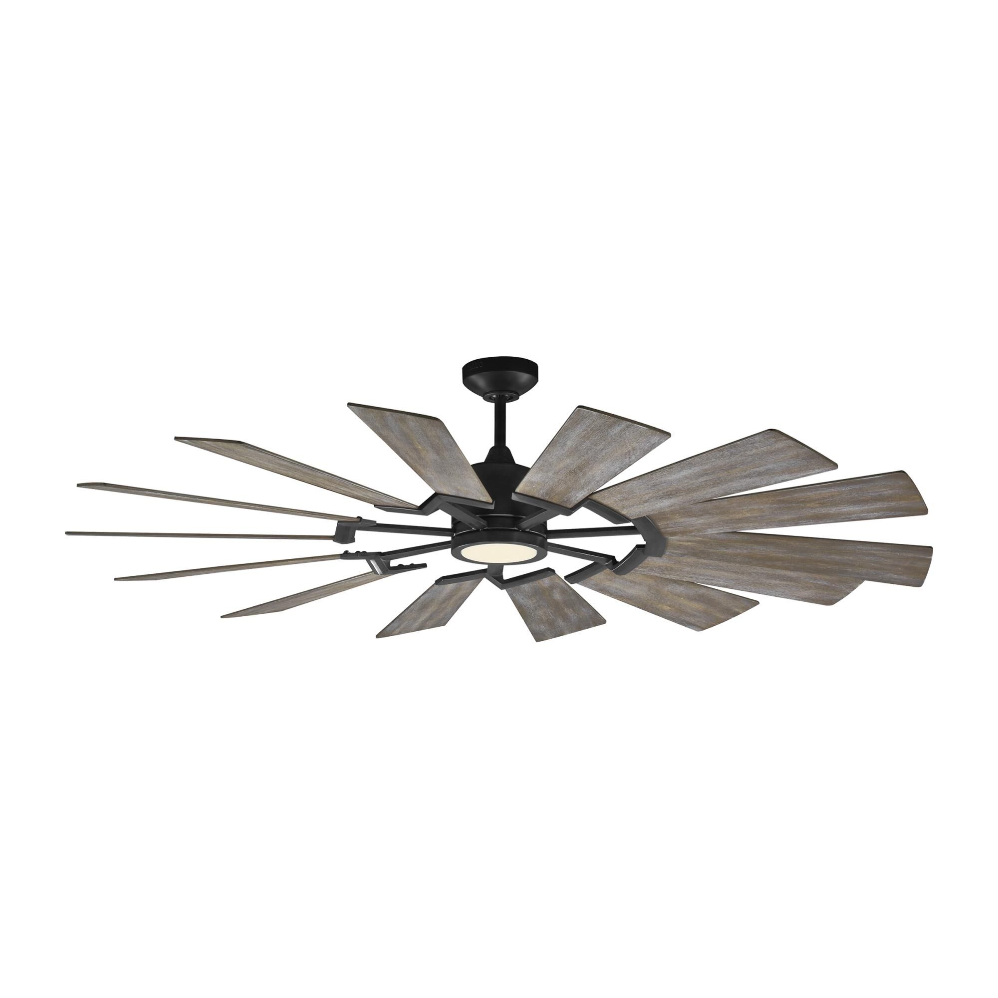 Photos - Fan Visual Comfort  Collection Prairie 62 Inch Ceiling  with Light Kit P