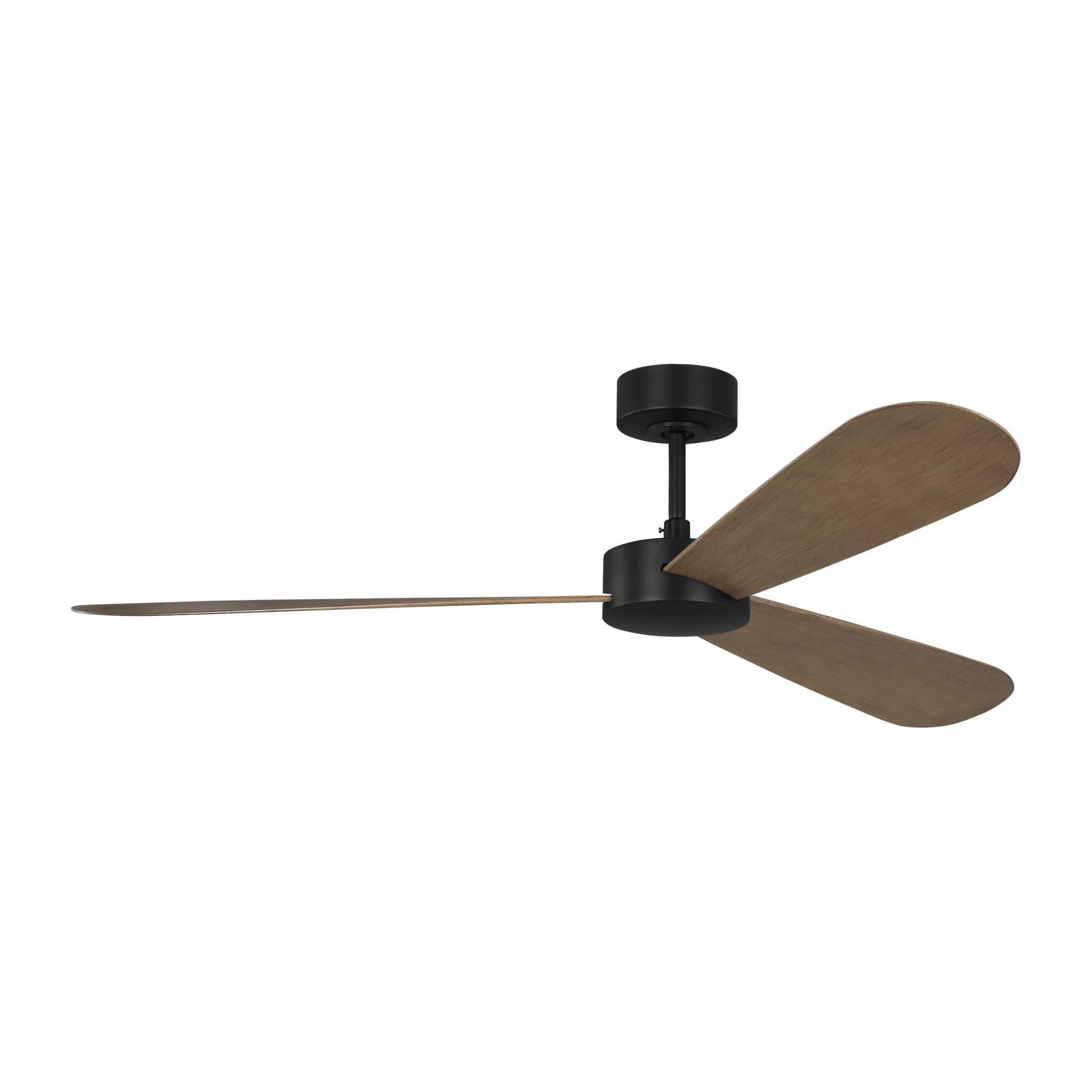 Visual Comfort Fan Collection Barbara Barry Paddle Smart 52 Inch Ceiling Fan Paddle Smart - 3PDSM60MBK - Modern Contemporary