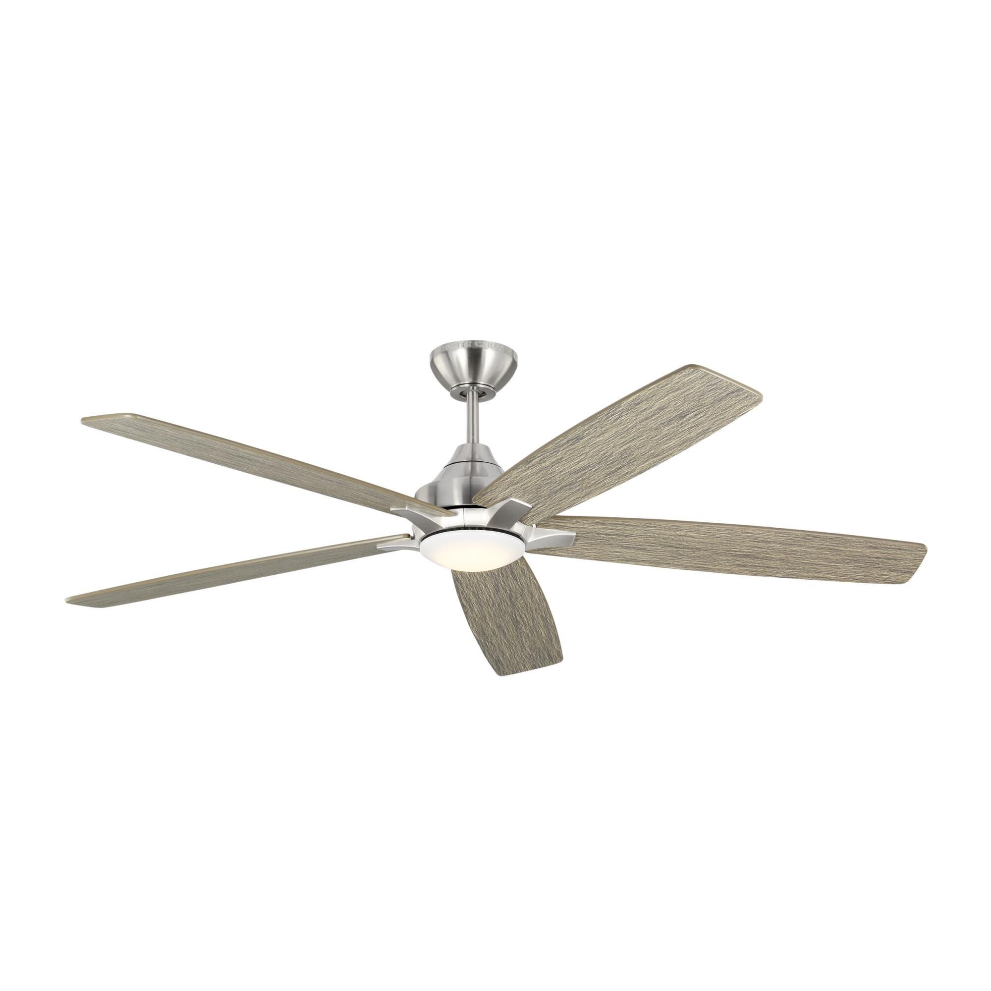 Photos - Fan Generation Lighting Lowden Smart 60 Inch Ceiling  with Light Kit Lowden