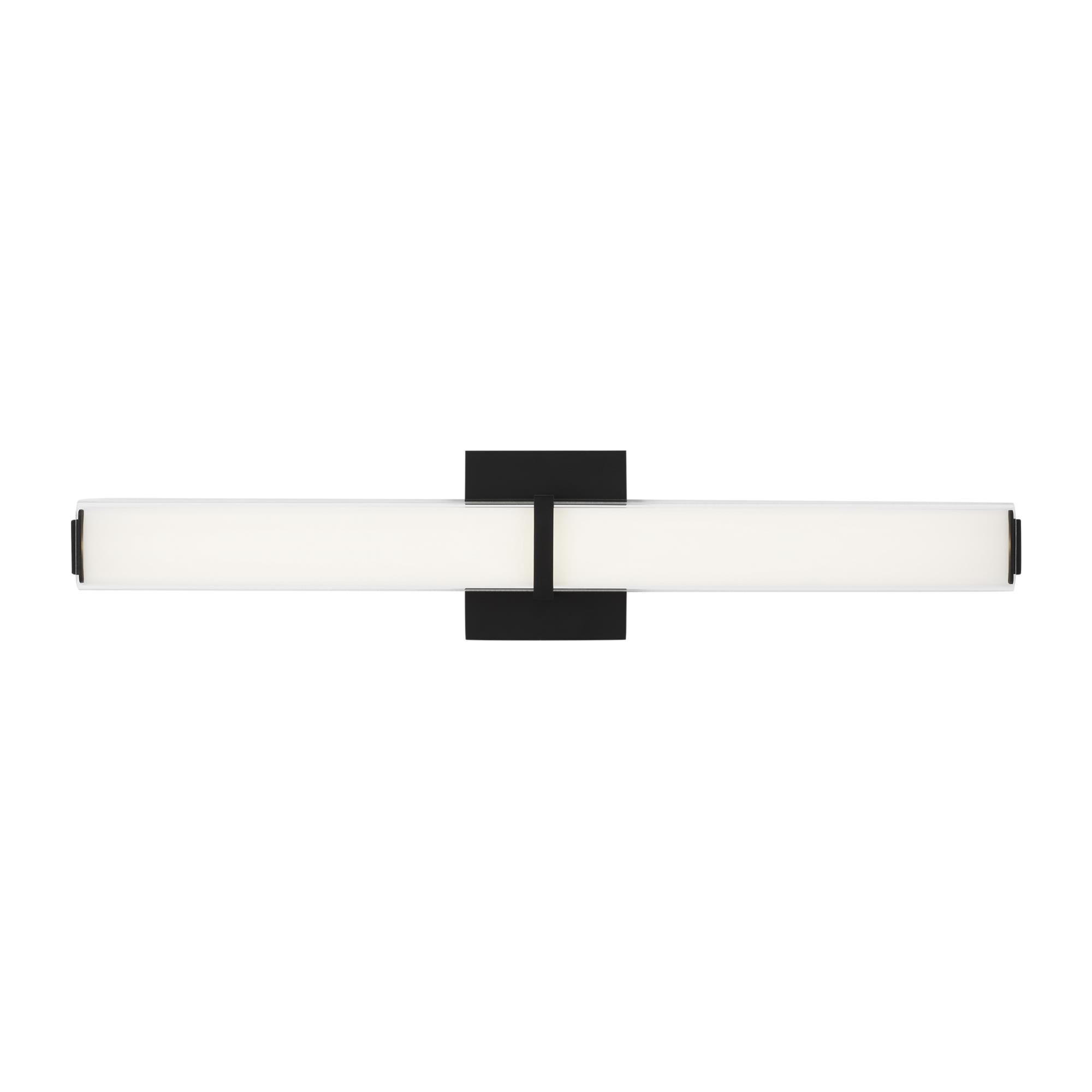 Visual Comfort Modern Collection Milan Bath Vanity Light Milan - 700BCMLN24WB-LED930 - Modern Contemporary