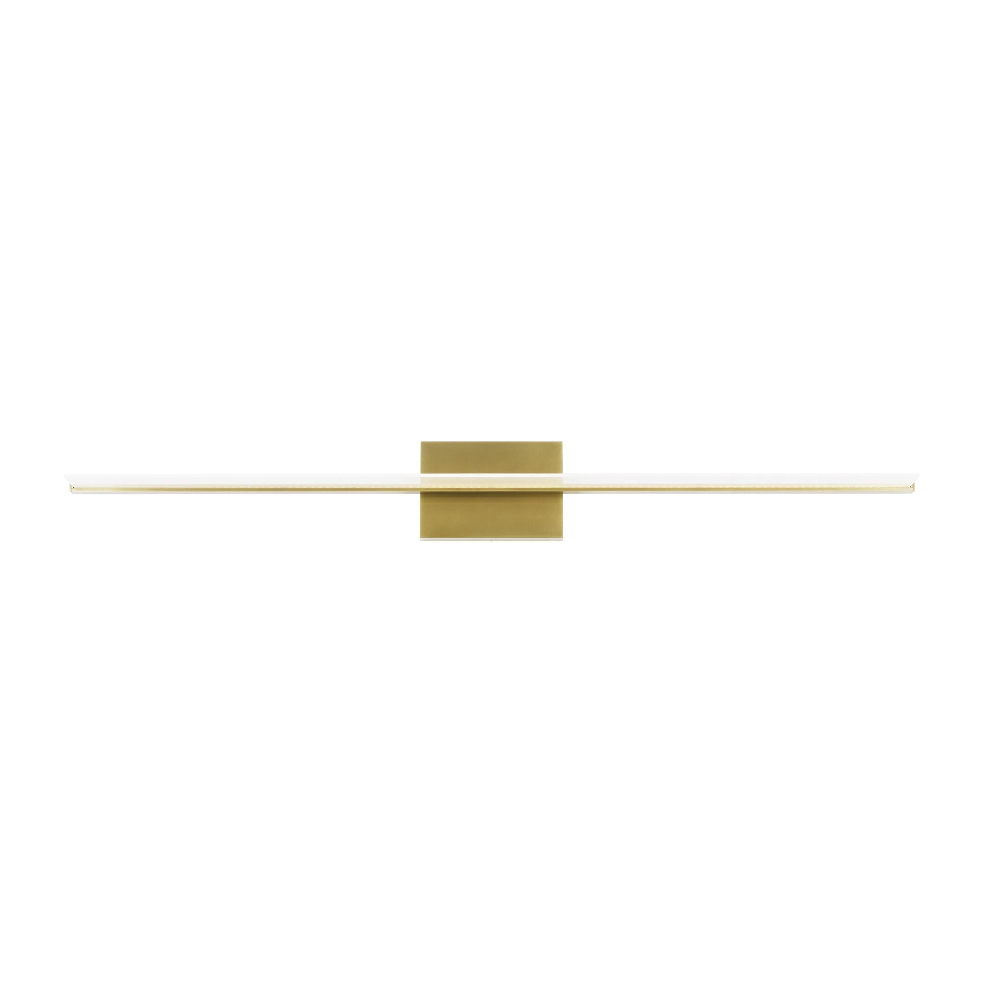 Visual Comfort Modern Collection Sean Lavin Span 46 Inch LED Bath Vanity Light Span - 700BCSPANB4BR-LED930 - Modern Contemporary
