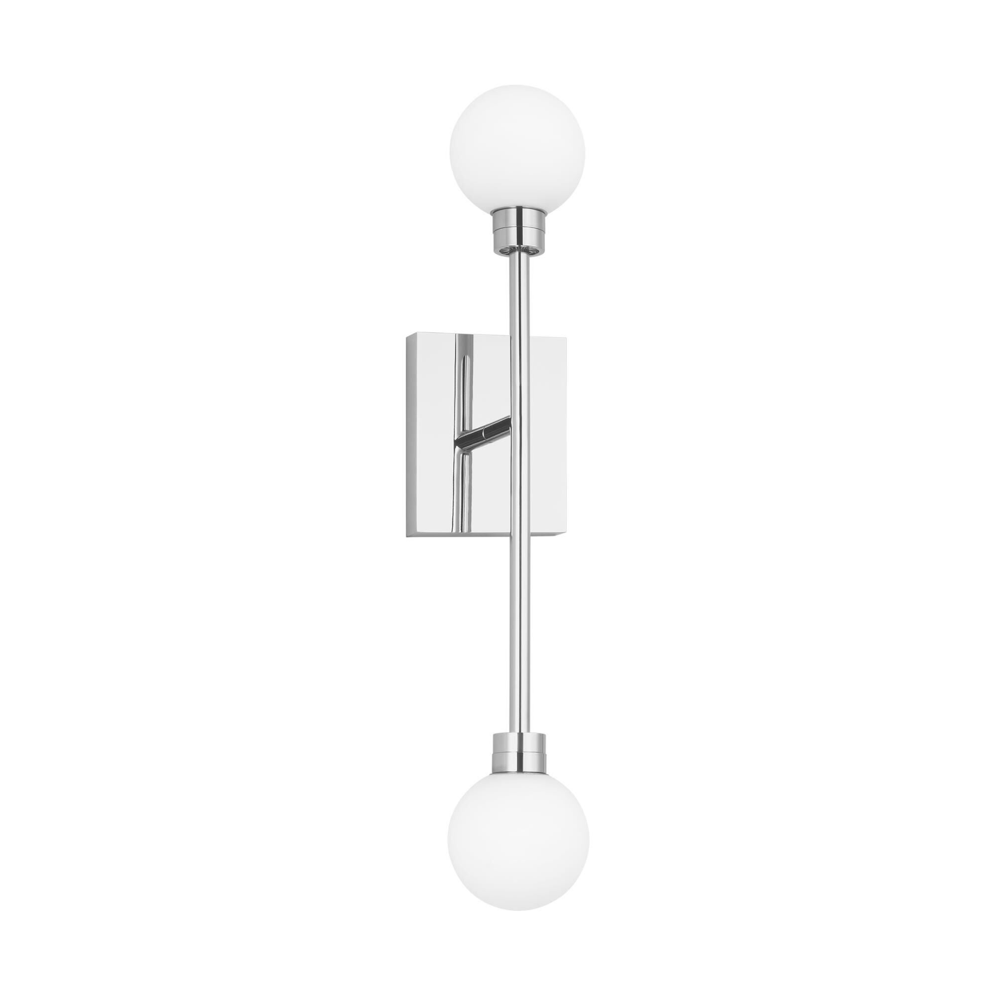 Visual Comfort Modern Collection 700WSMRAN-LED927 Sean Lavin Mara LED 3.7 inch Polished Nickel ADA Wall Sconce Wall Light in 120V