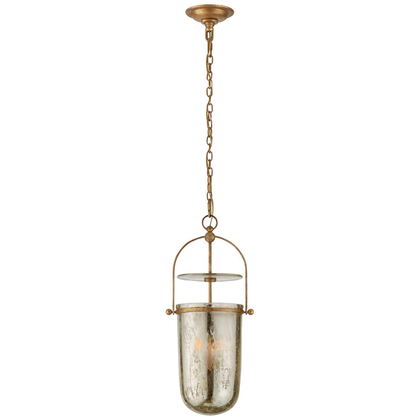 Visual Comfort Signature Collection Chapman and Myers Lorford 10 Inch Mini Pendant Lorford - CHC 2298GI-MG - Transitional