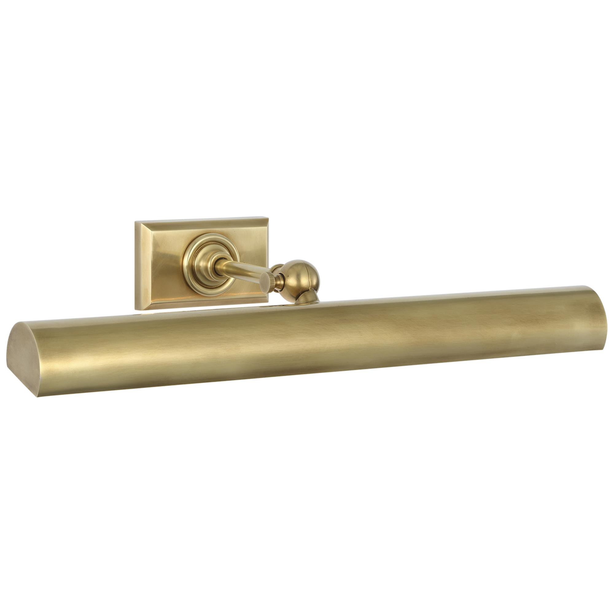 Visual Comfort Signature Collection CHD2702AB-CL Chapman & Myers Cabinet Maker 6 watt 18 inch Antique-Burnished Brass Cordless Picture Light Wall Ligh
