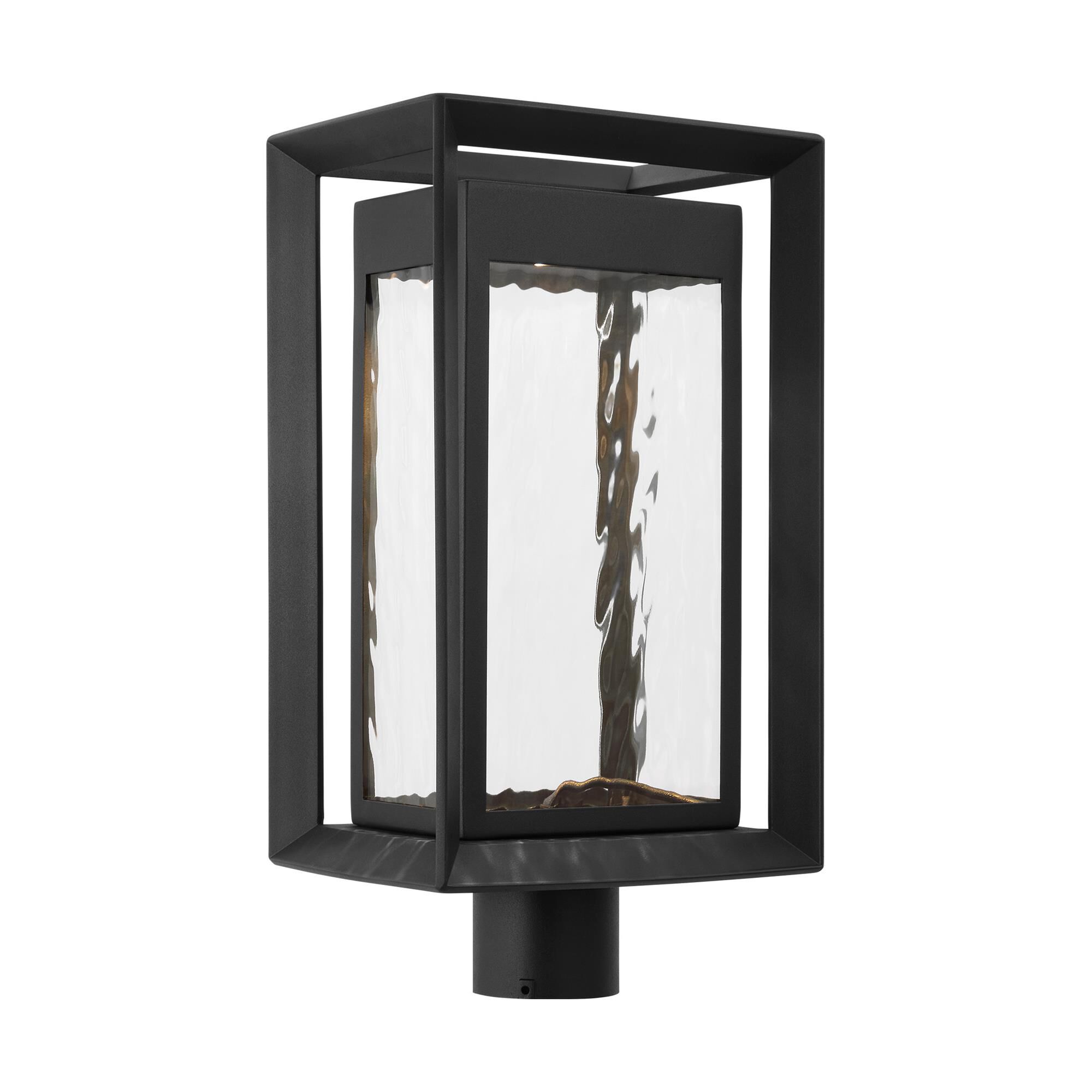 Visual Comfort Studio Collection Sean Lavin Urbandale 19 Inch Outdoor Post Lamp Urbandale - OL13707TXB-L1 - Modern Contemporary