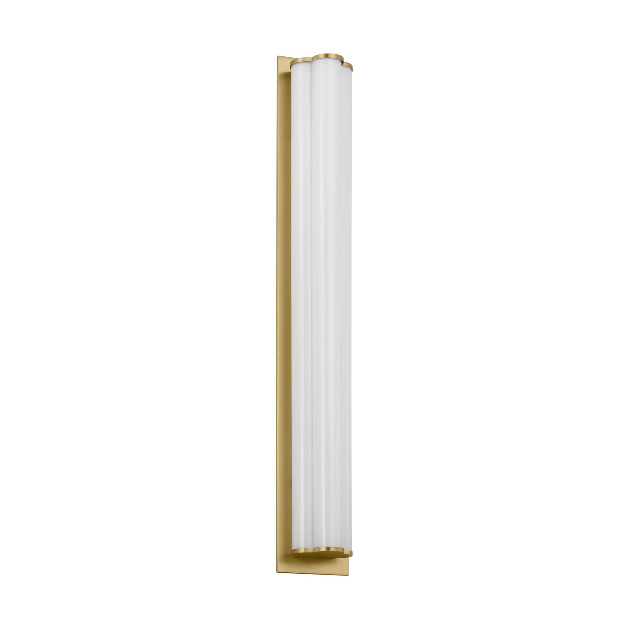 Visual Comfort Studio Collection KSW1141BBS-L1 kate spade new york Freya LED 32 inch Burnished Brass Vanity Light Wall Light