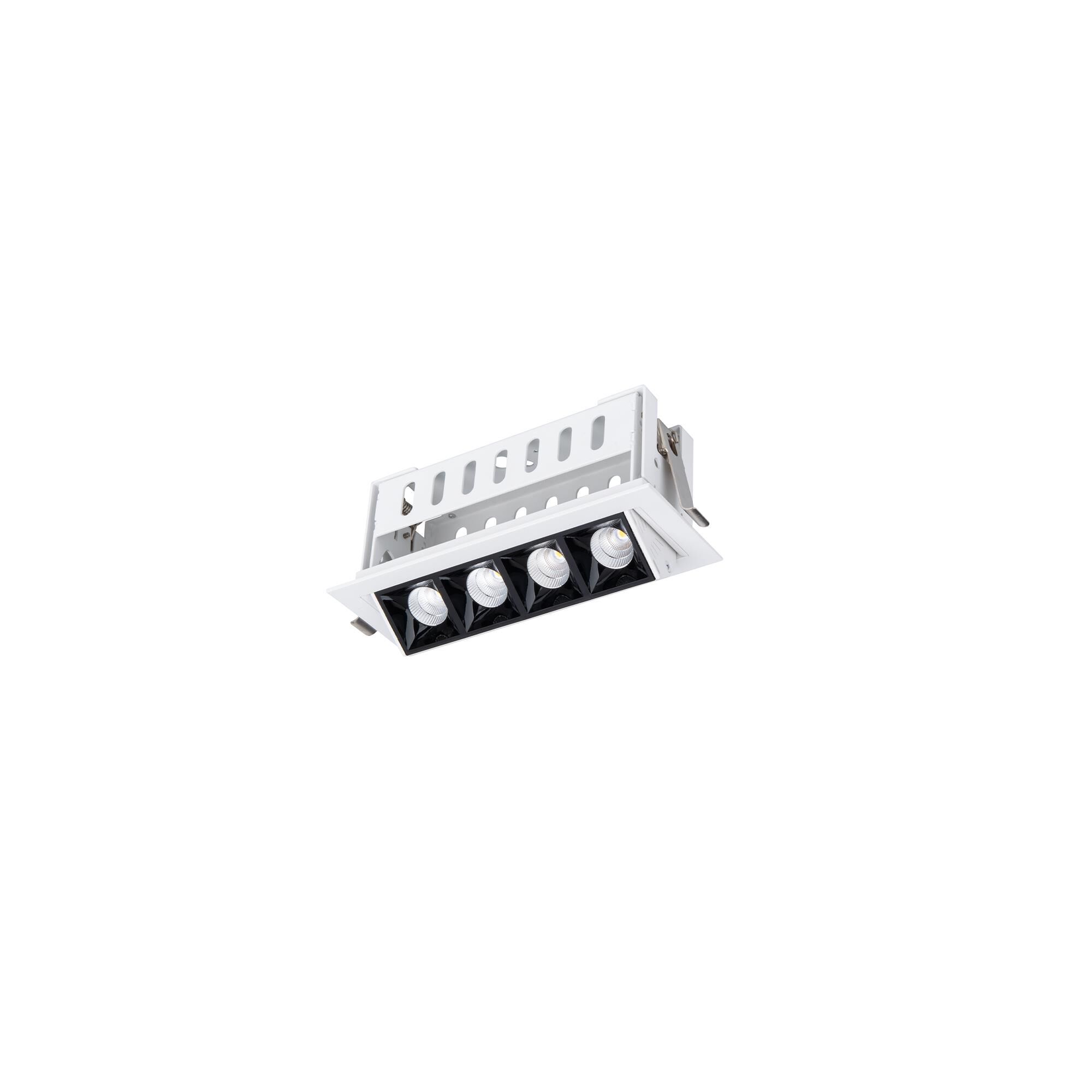 WAC Lighting Multi Stealth 7 Inch LED Recessed Lighting Trim Multi Stealth - R1GAT04-F935-BKWT - Modern Contemporary