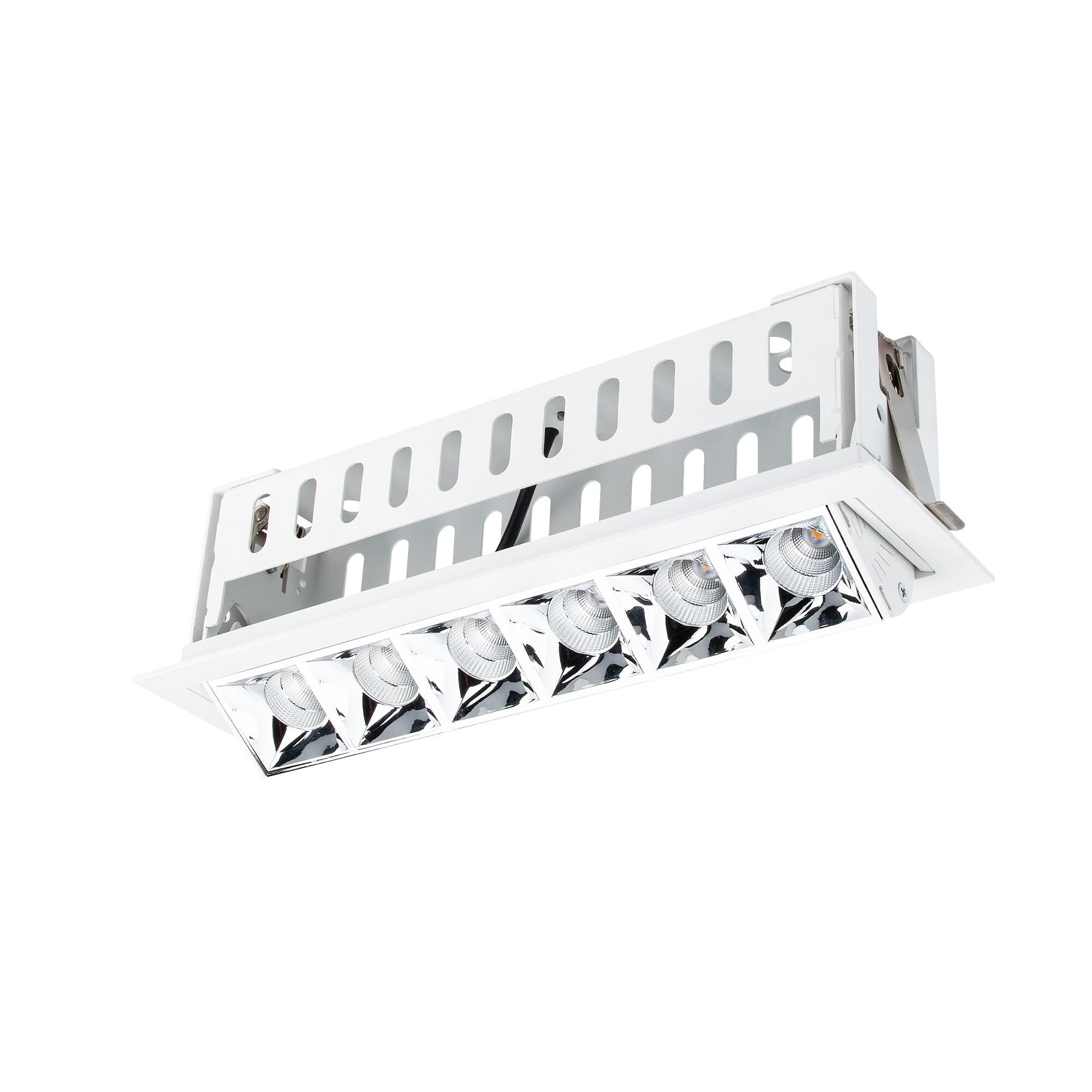 WAC Lighting Multi Stealth 10 Inch LED Recessed Lighting Trim Multi Stealth - R1GAT06-S935-BKWT - Modern Contemporary