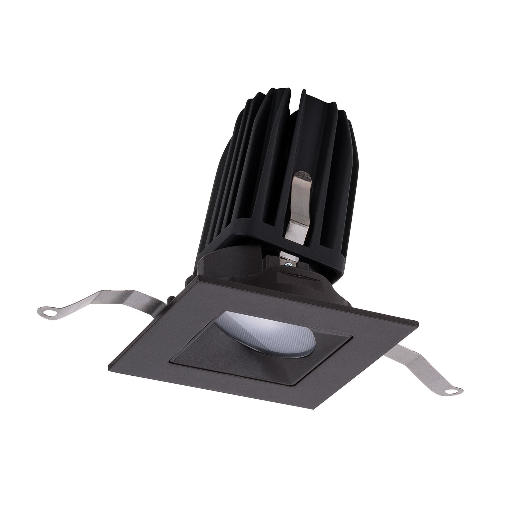 WAC Lighting R2FSWT-930-DB FQ Integrated LED Dark Bronze Recessed Trim in 3000K, 2" LED