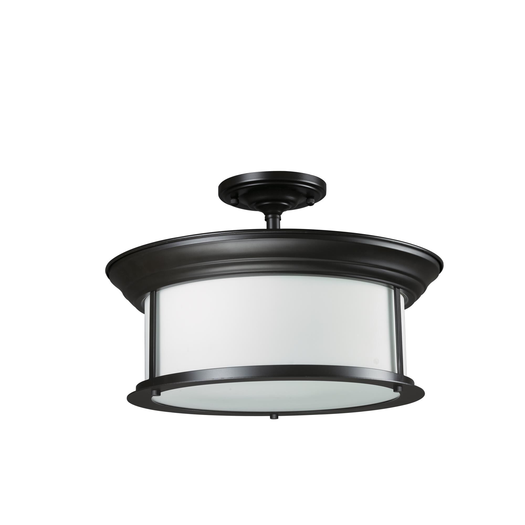 Z-Lite Sonna 15 Inch 3 Light Semi Flush Mount Sonna - 2004SF-BRZ - Nautical