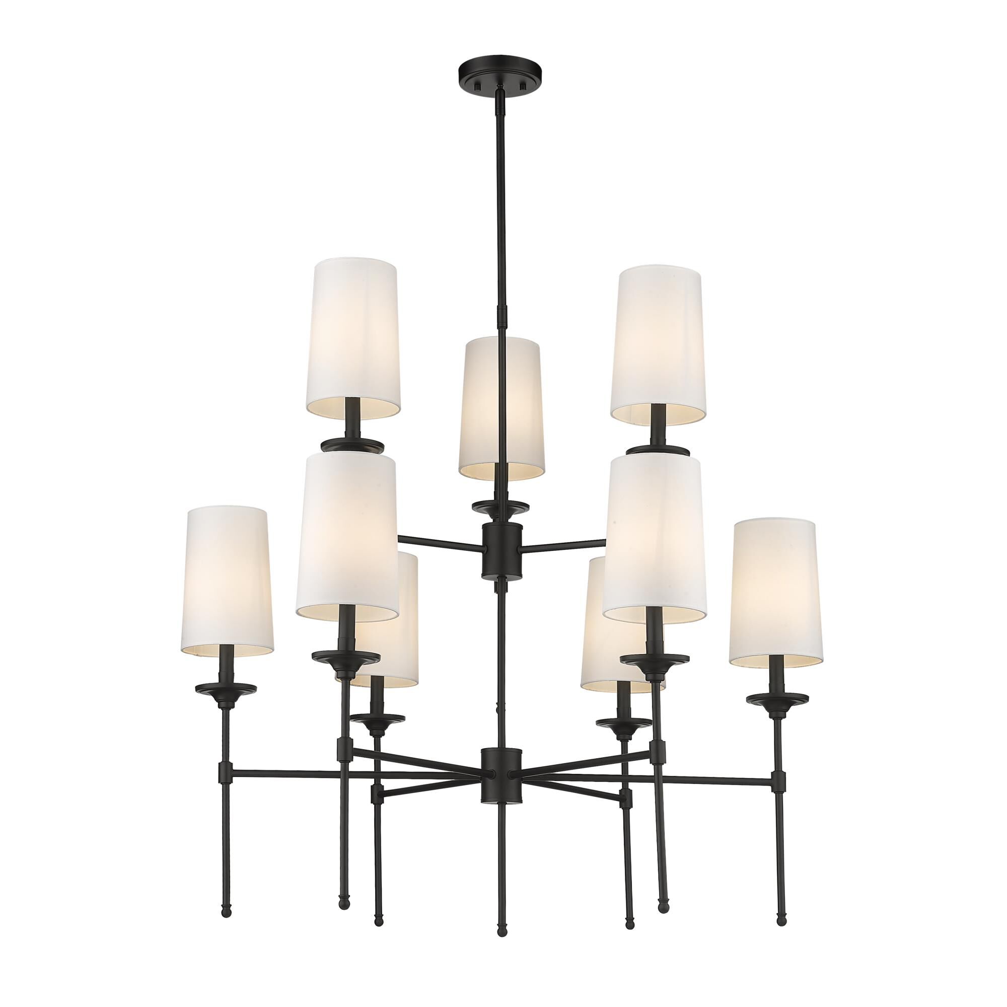 Emily 38 Inch 9 Light Chandelier by Z-Lite