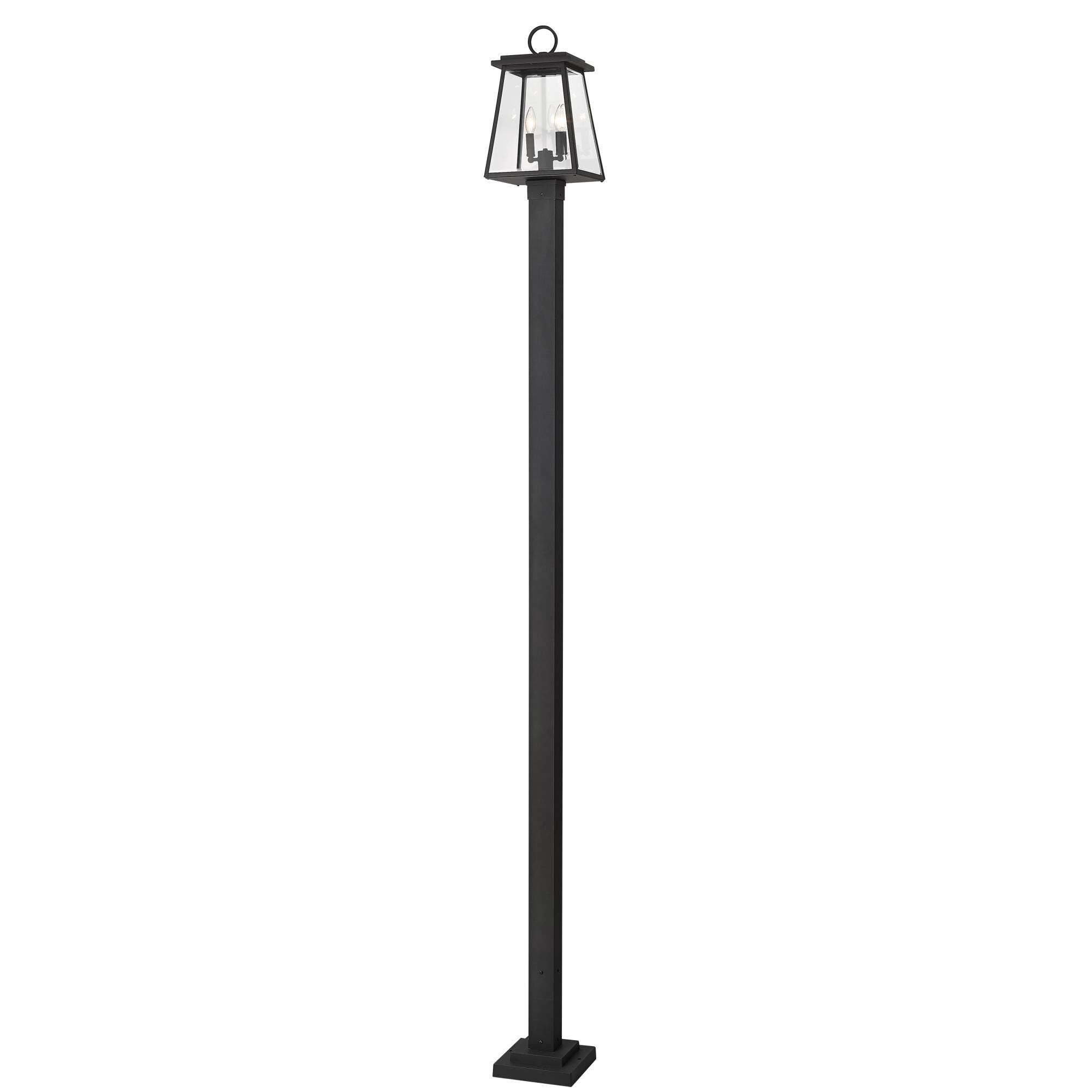 Photos - Floodlight / Street Light Z-Lite Broughton 112 Inch Tall 2 Light Outdoor Post Lamp Broughton - 521PH