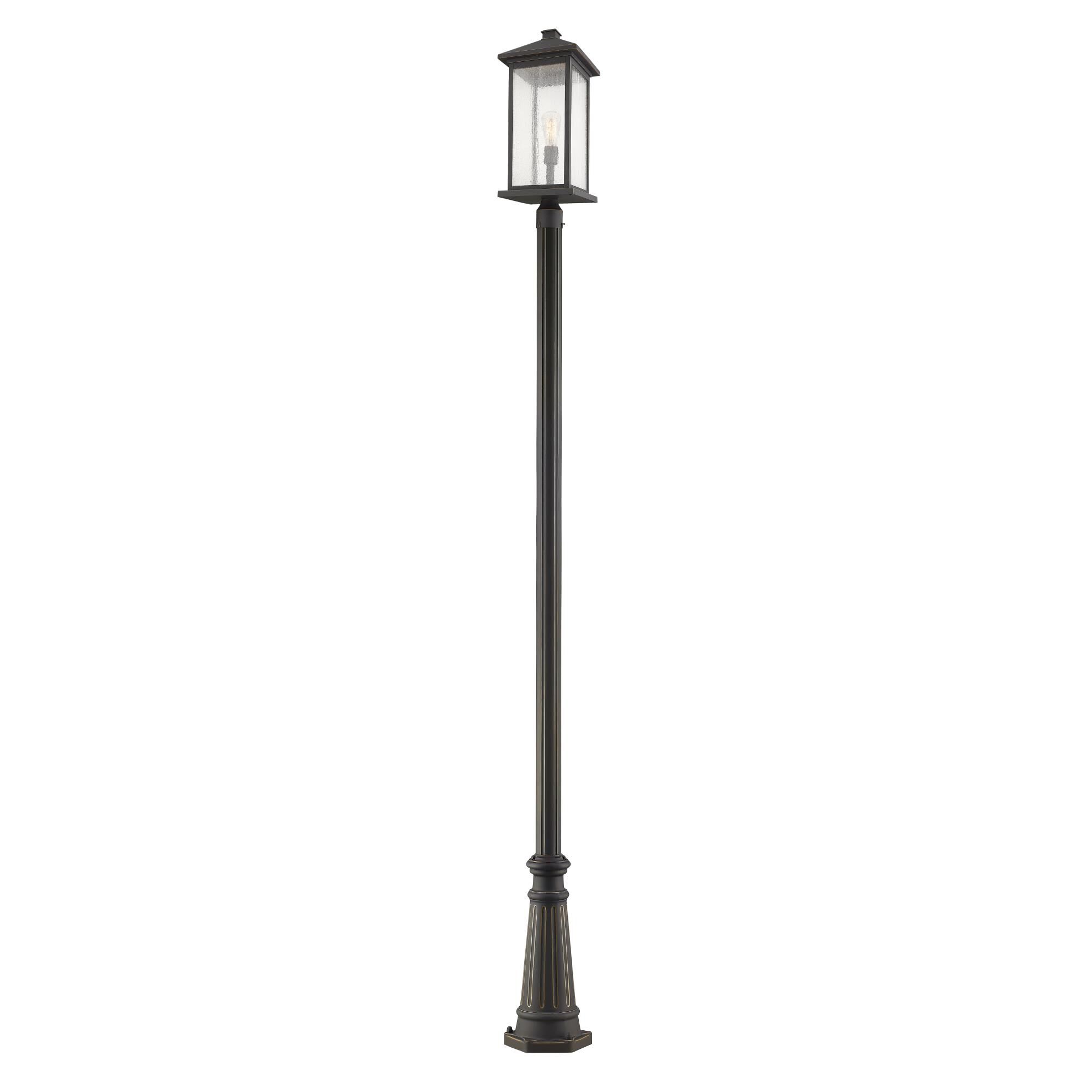 Photos - Floodlight / Garden Lamps Z-Lite Portland 117 Inch Tall Outdoor Post Lamp Portland - 531PHBXLR-519P
