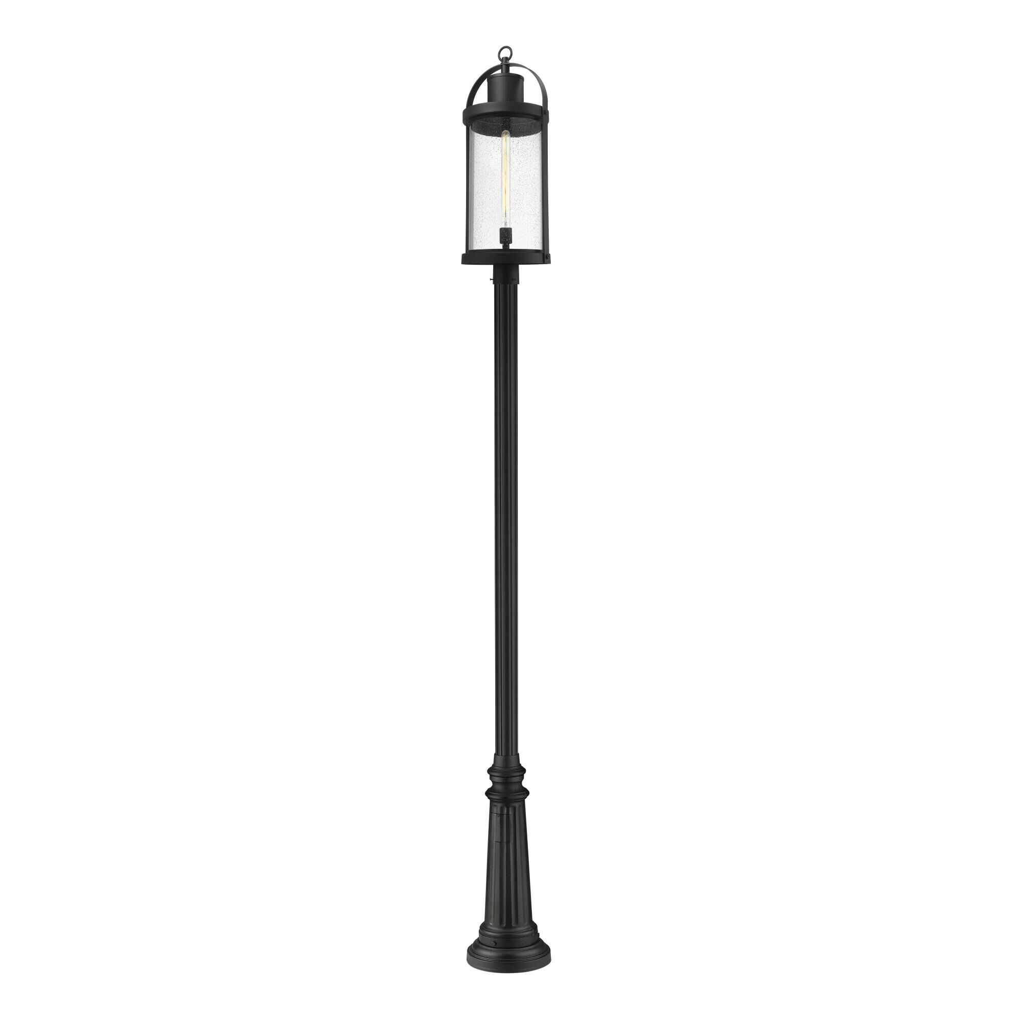 Photos - Floodlight / Street Light Z-Lite Roundhouse 125 Inch Tall Outdoor Post Lamp Roundhouse - 569PHXL-511