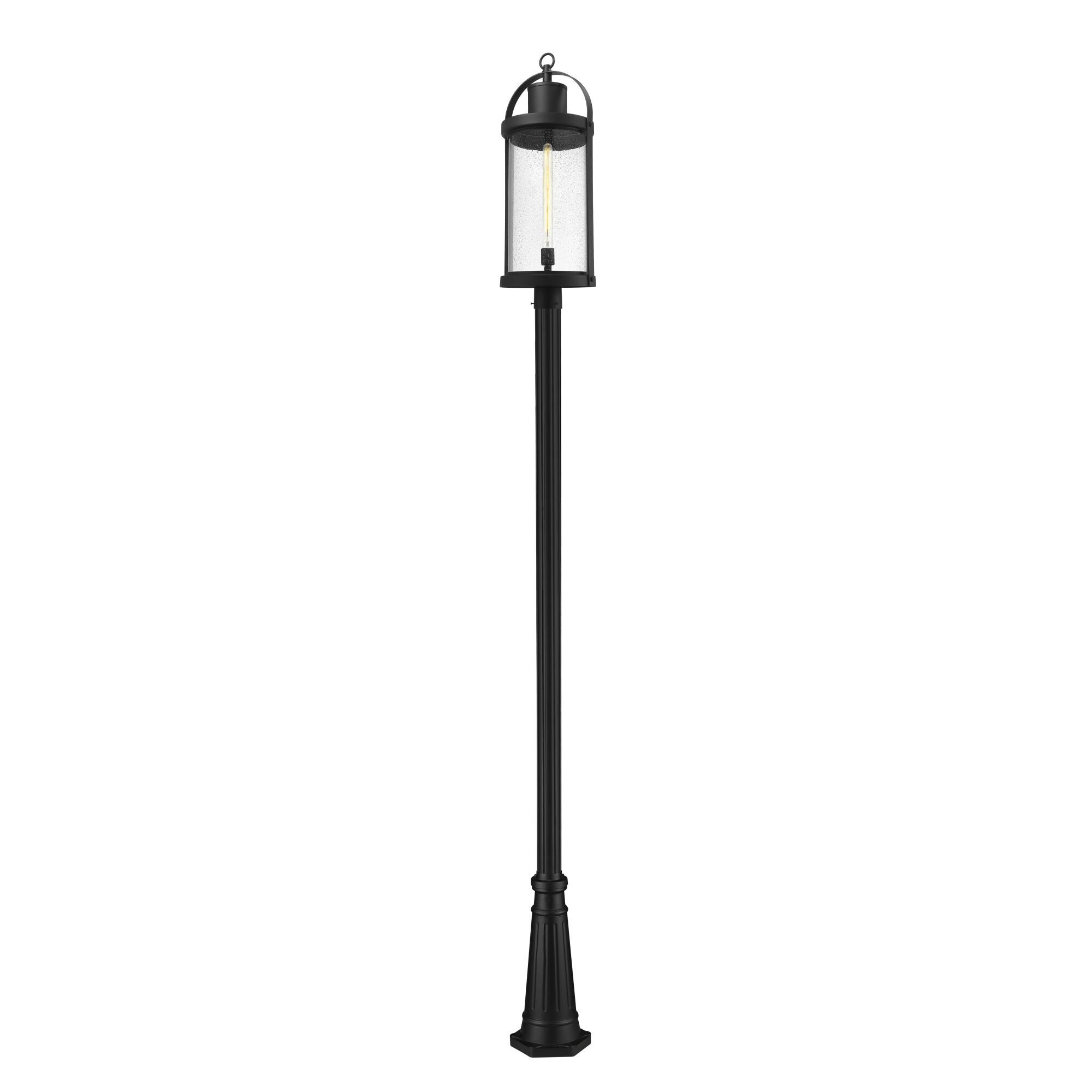 Photos - Floodlight / Street Light Z-Lite Roundhouse 125 Inch Tall Outdoor Post Lamp Roundhouse - 569PHXL-519