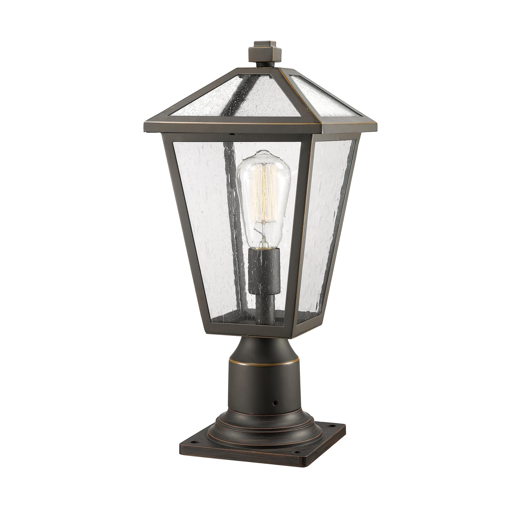 Z-Lite Talbot 18 Inch Tall Outdoor Pier Lamp