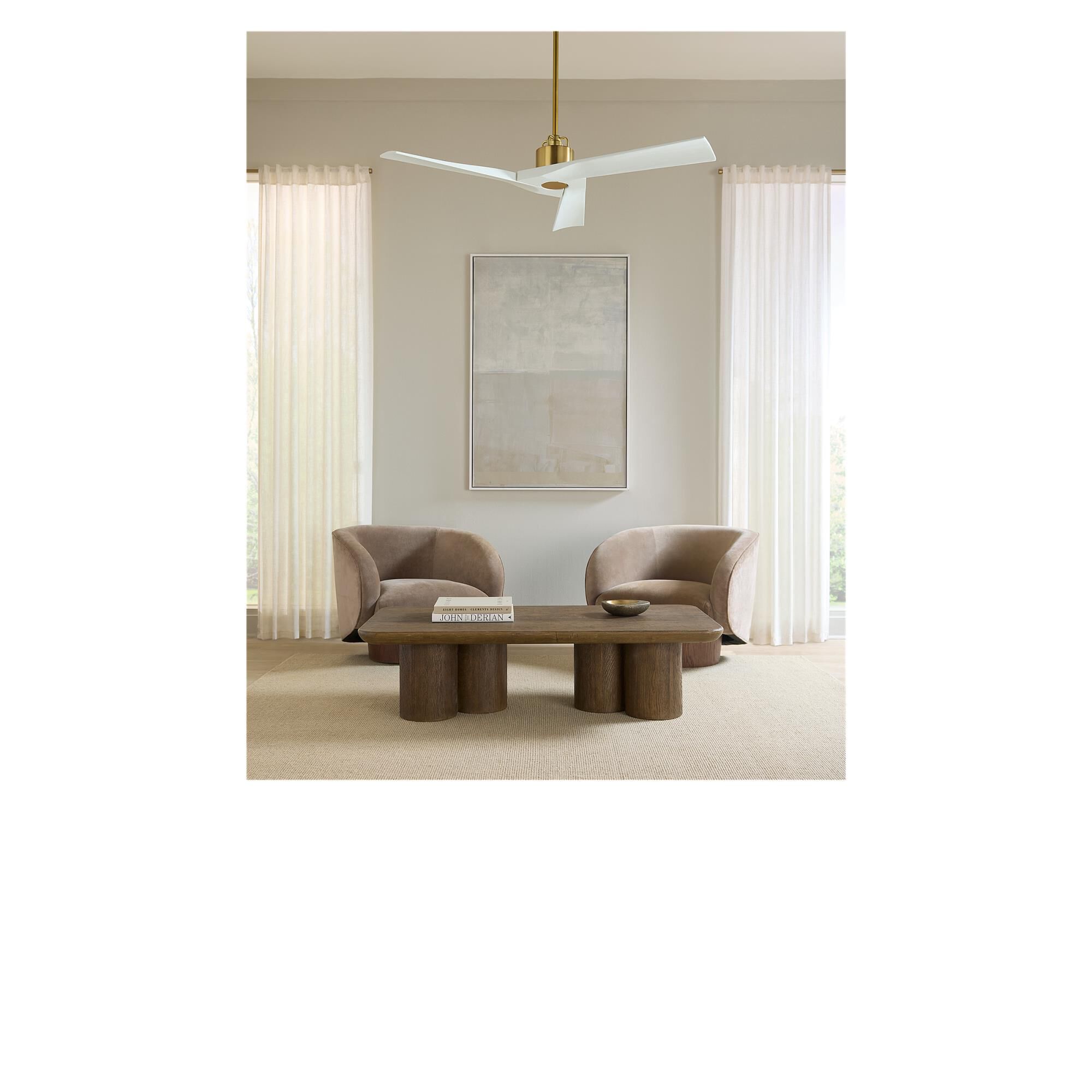 Sean Lavin Alma 52 Inch Ceiling Fan by Visual Comfort Fan Collection