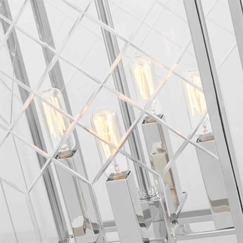 Erro 12 Inch Cage Pendant by Visual Comfort Studio Collection