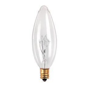 15 Watt 2700K B8 Incandescent Light Bulb by Bulbrite