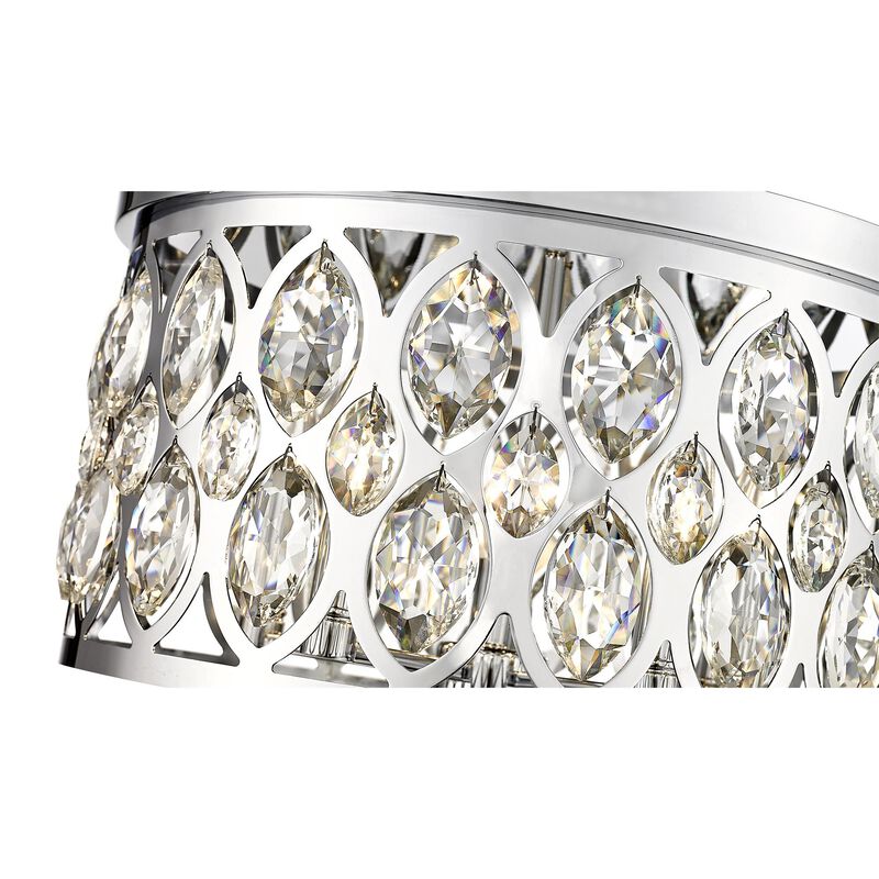 Dealey 18 Inch 5 Light Flush Mount by Z-Lite