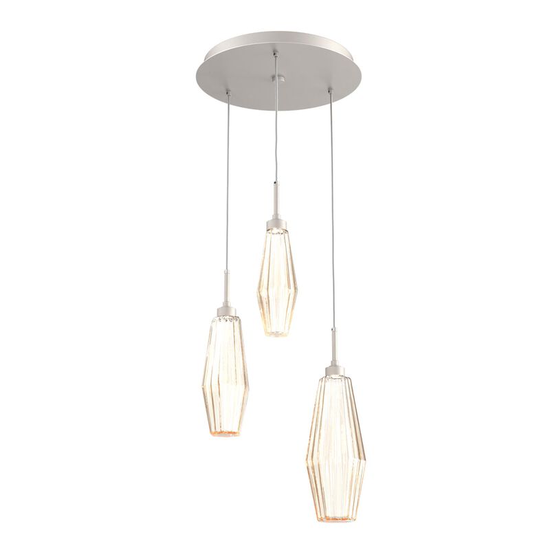 Aalto 17 Inch 3 Light Multi Light Pendant by Hammerton Studio