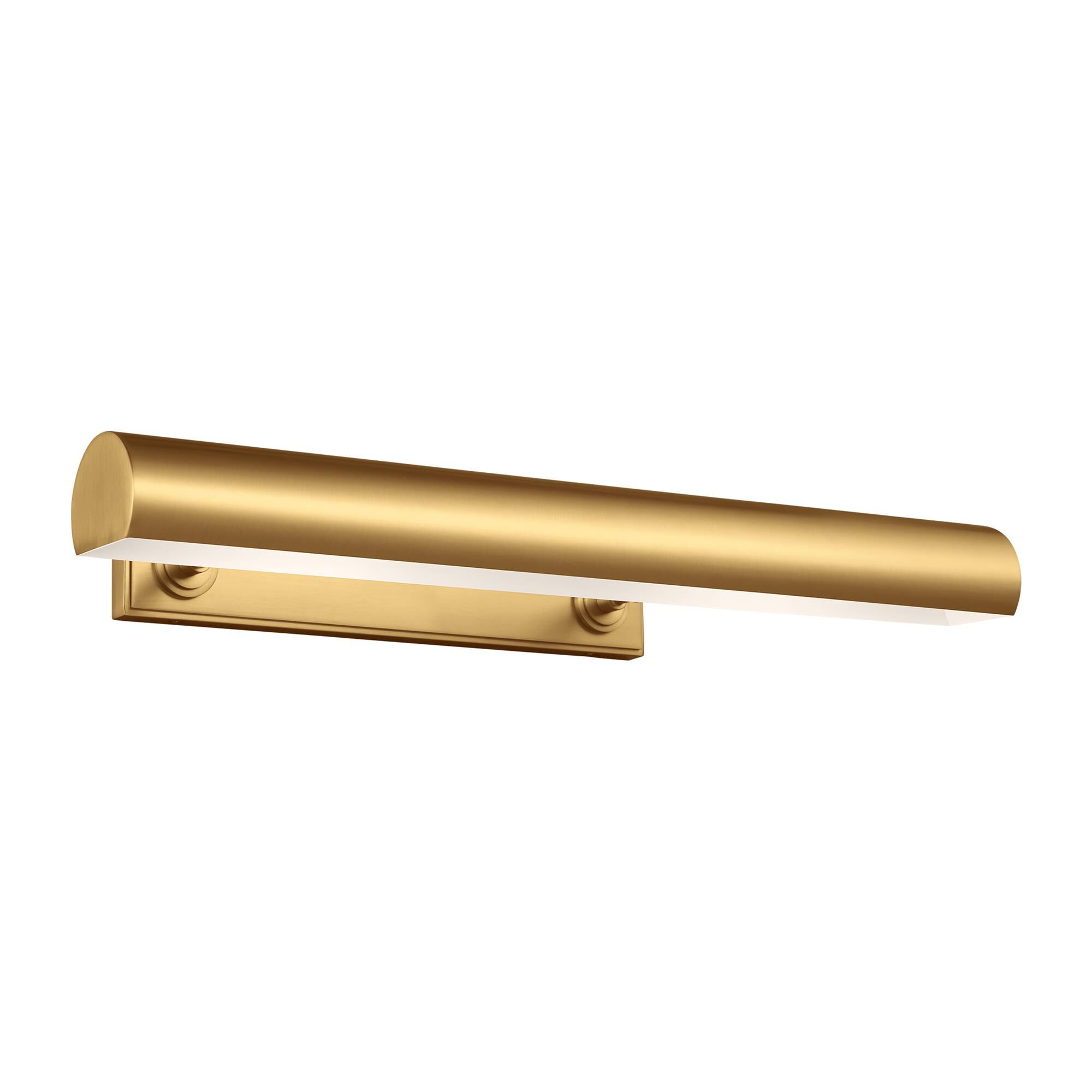 Shown in Burnished Brass finish and Burnished Brass Steel shade