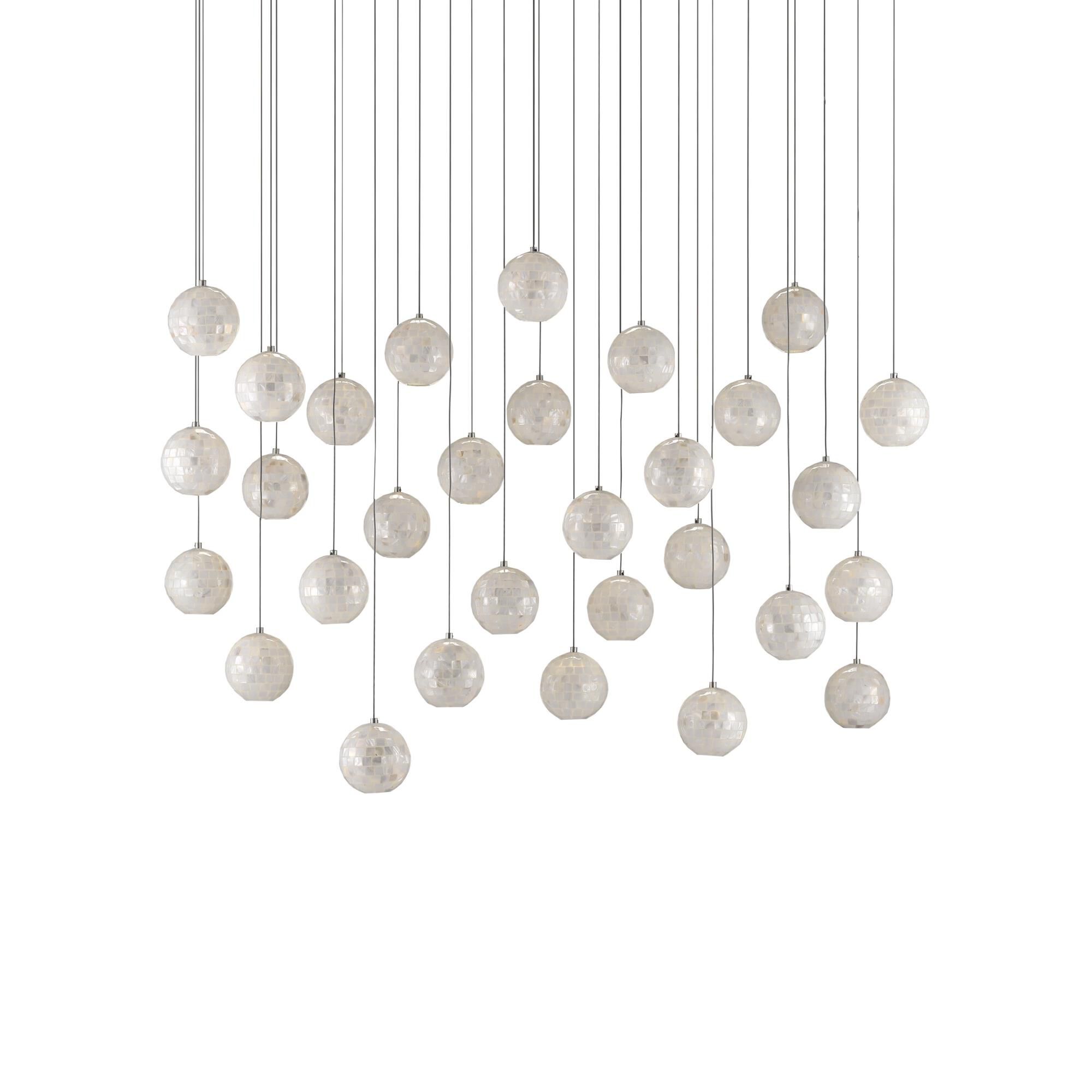 Finhorn 54 Inch 30 Light LED Multi Light Pendant by Currey and Company