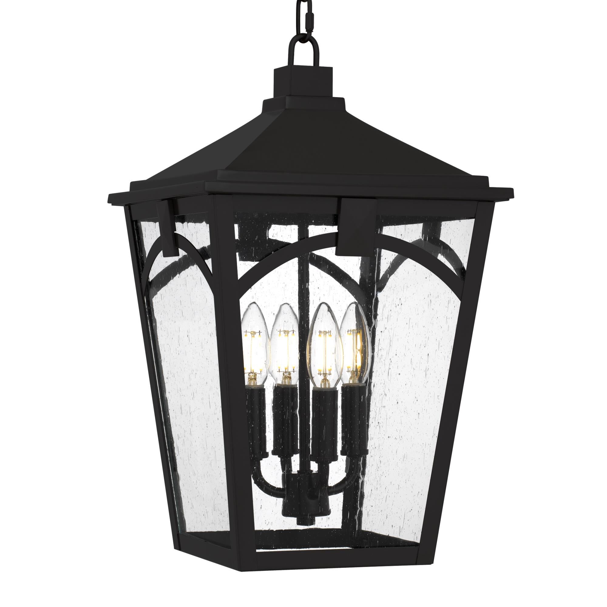 Jaxon 11 Inch Outdoor Hanging Lantern by Quoizel