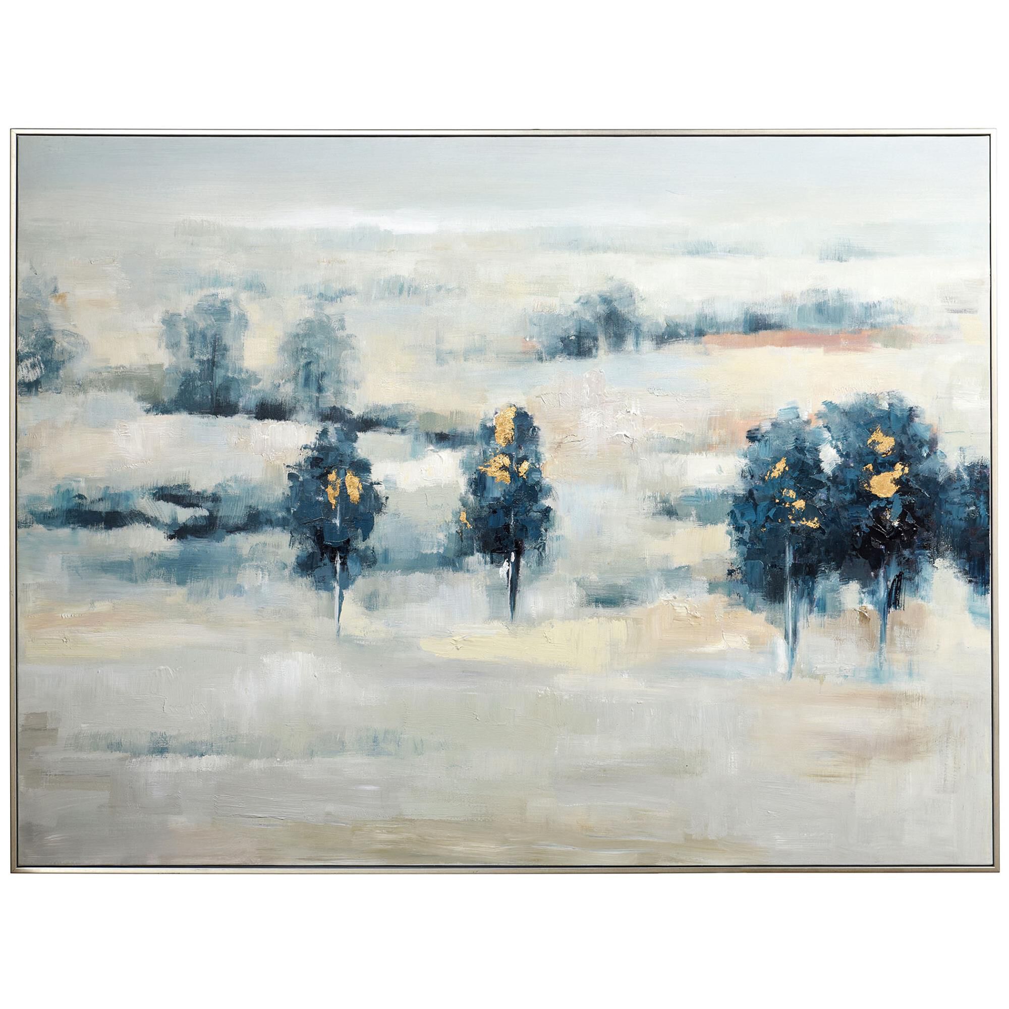 Trees in the Hill 48 Inch Alternative Wall Art by Stylecraft