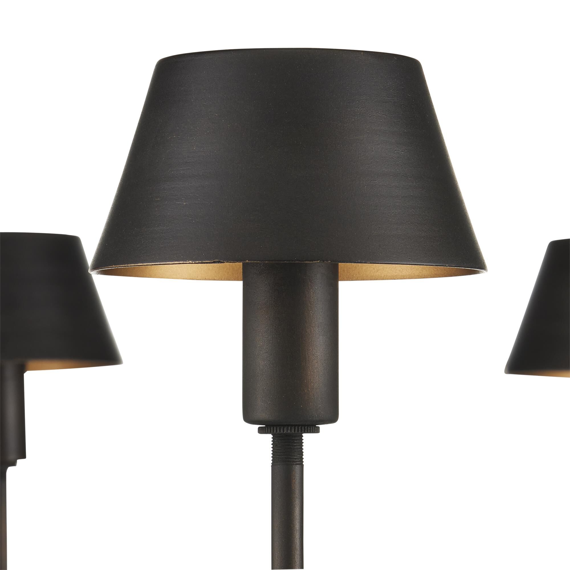 Coterie 36 Inch 8 Light LED Chandelier by Currey and Company