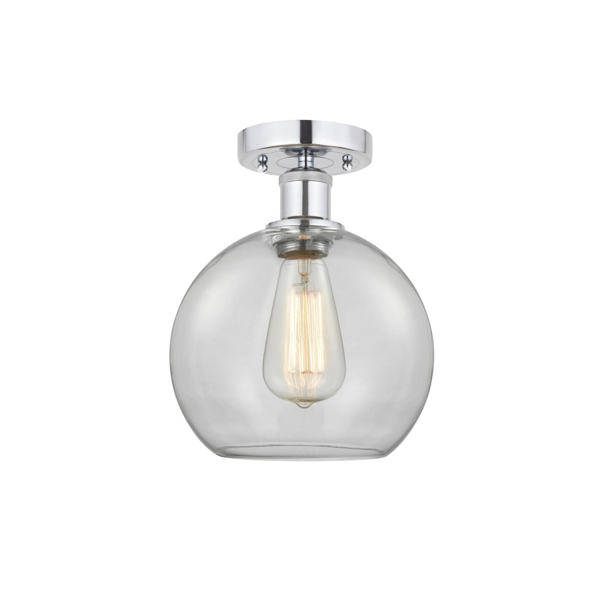 Bruno Marashlian Athens 8 Inch 1 Light Semi Flush Mount by Innovations Lighting