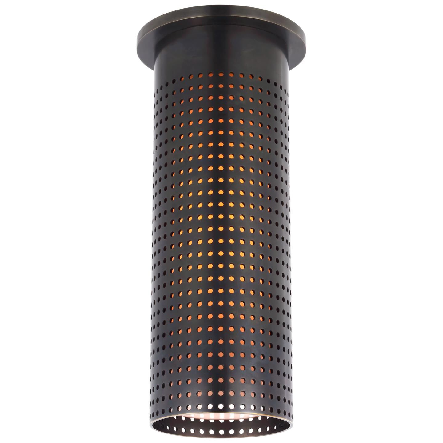 Kelly Wearstler Precision 3 Inch 1 Light LED Flush Mount by Visual Comfort Signature Collection