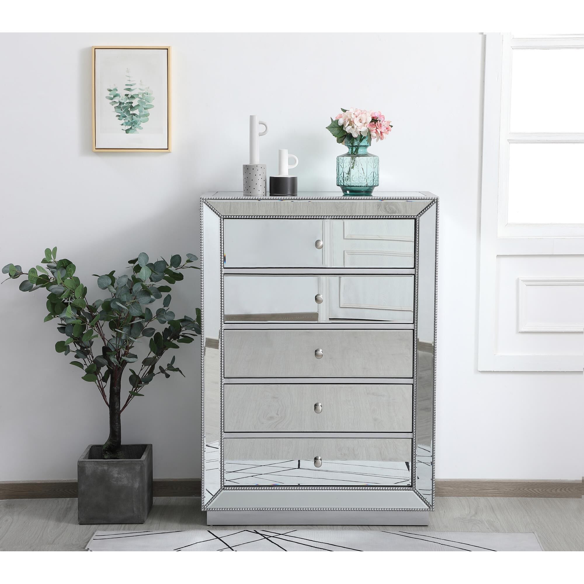 Shown in Antique Silver finish