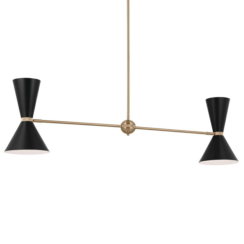 Phix Medium Linear Chandelier by Kichler