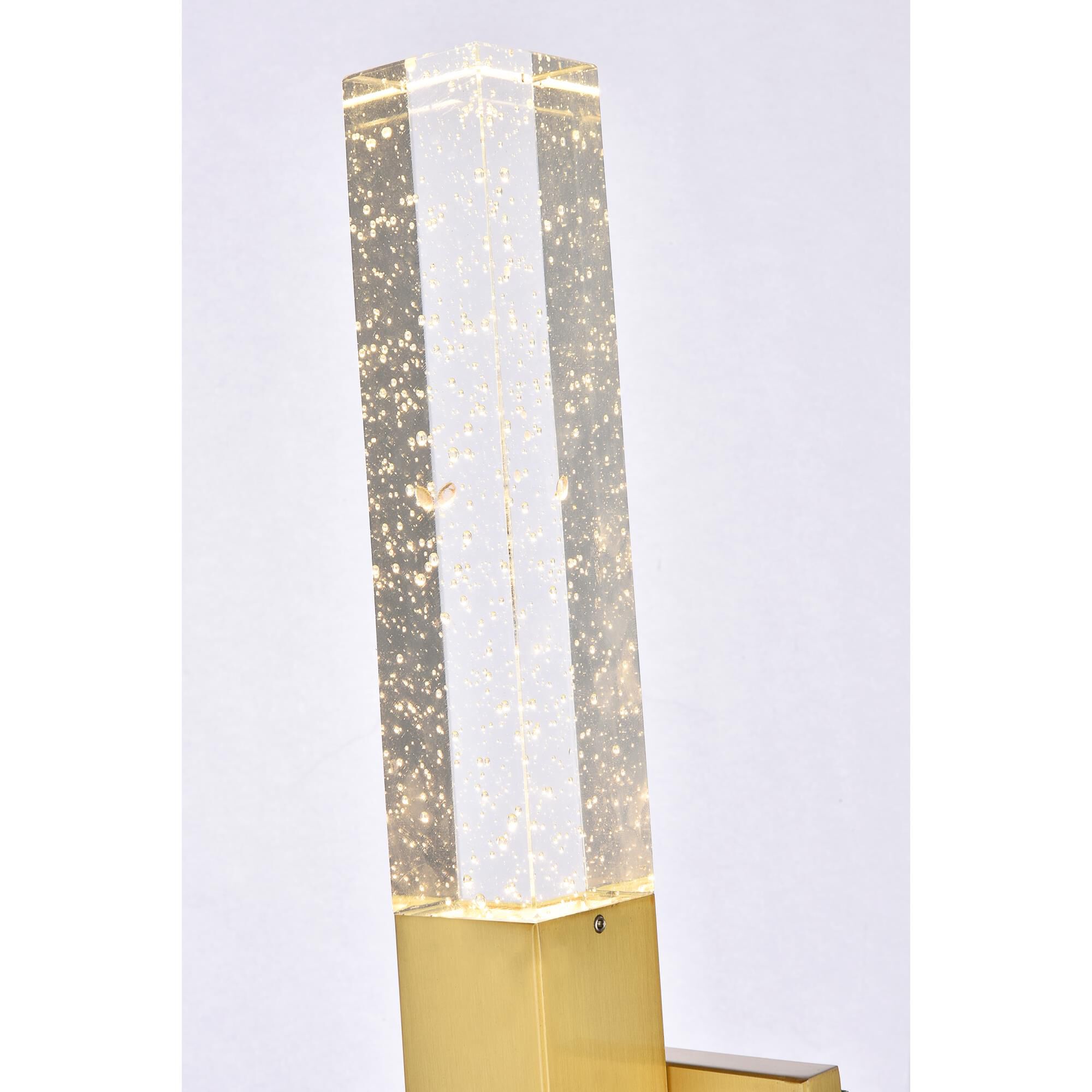 Shown in Gold finish and Clear Royal Cut crystal