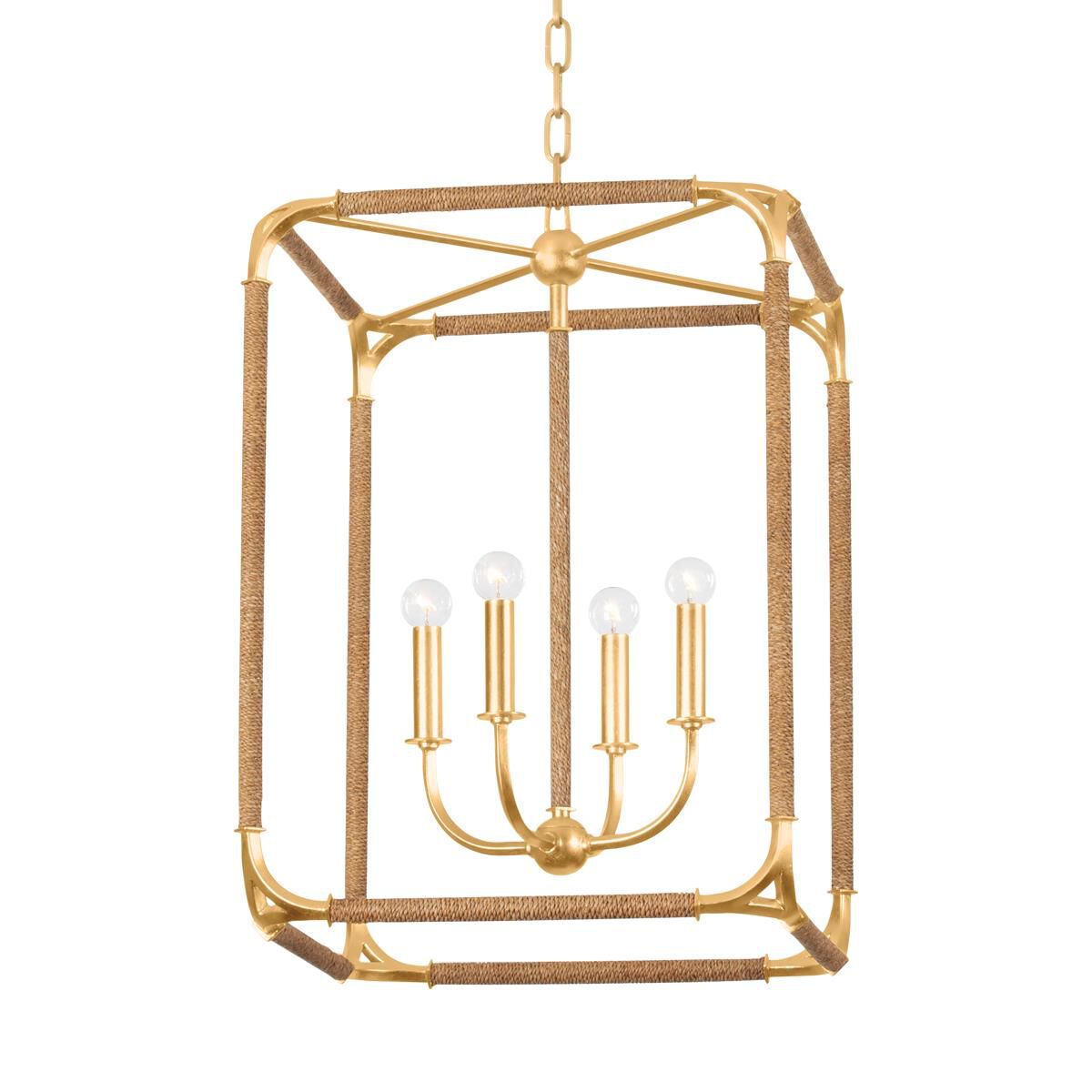 Laurenceston 18.25 Inch Cage Pendant by Hudson Valley Lighting
