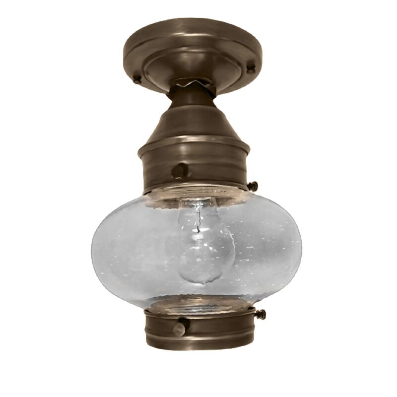 Onion 7 Inch Outdoor Flush Mount by Northeast Lantern