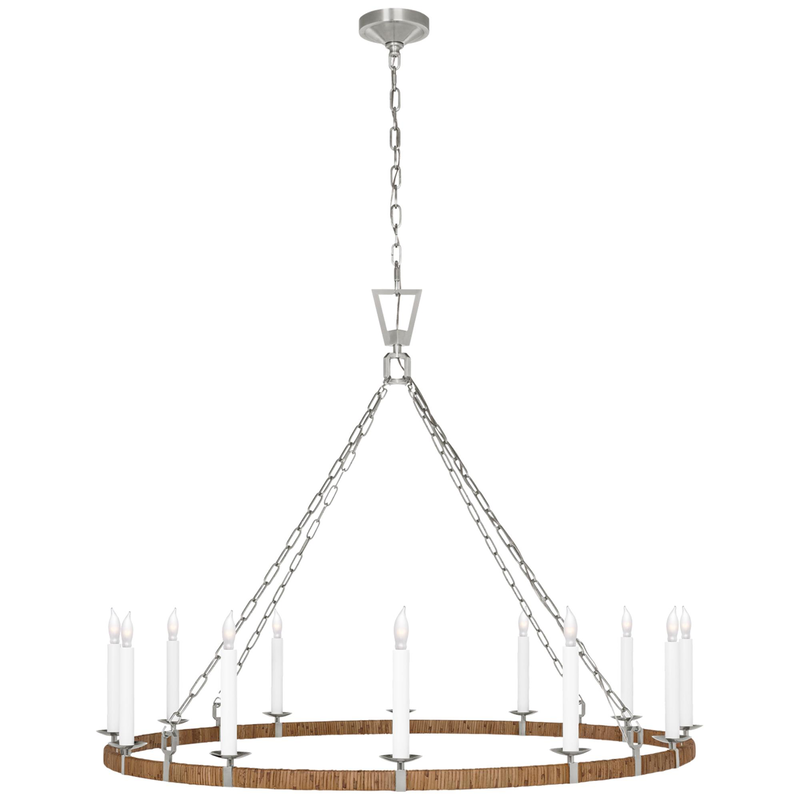 Chapman & Myers Darlana Wrapped 50 Inch Chandelier by Visual Comfort Signature Collection