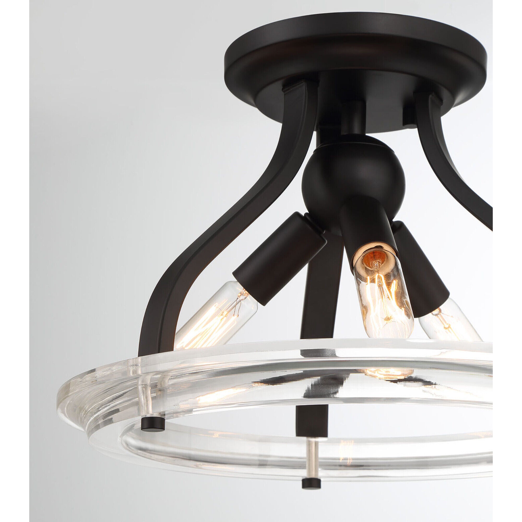 13 Inch Semi Flush Mount,