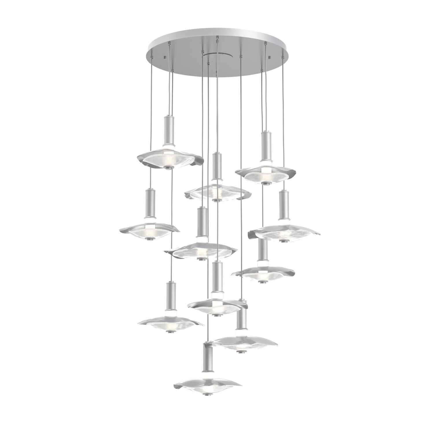 Shown in Classic Silver finish and Clear Granite accent