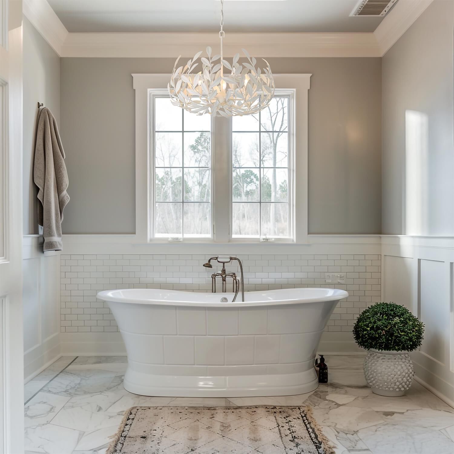 Shown in Matte White finish