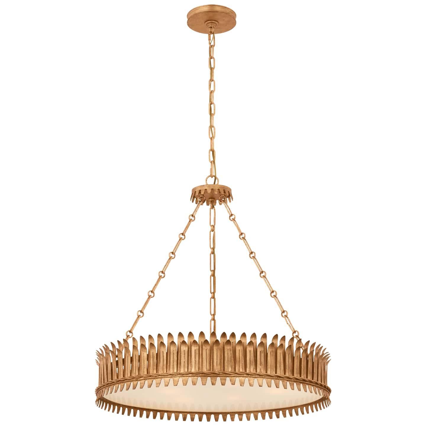 Suzanne Kasler Leslie 26 Inch 6 Light LED Chandelier by Visual Comfort Signature Collection