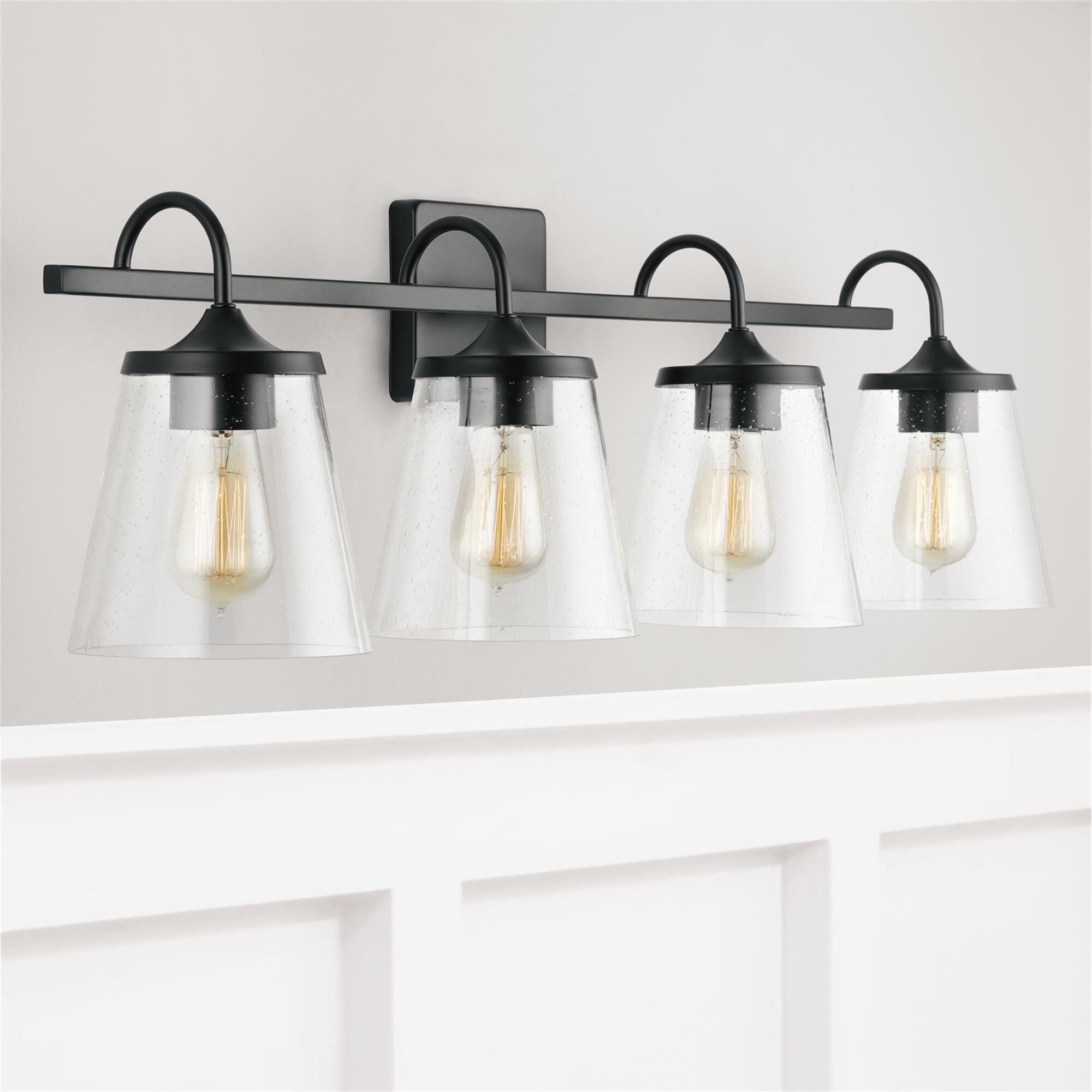 Shown in Matte Black finish and 496 glass