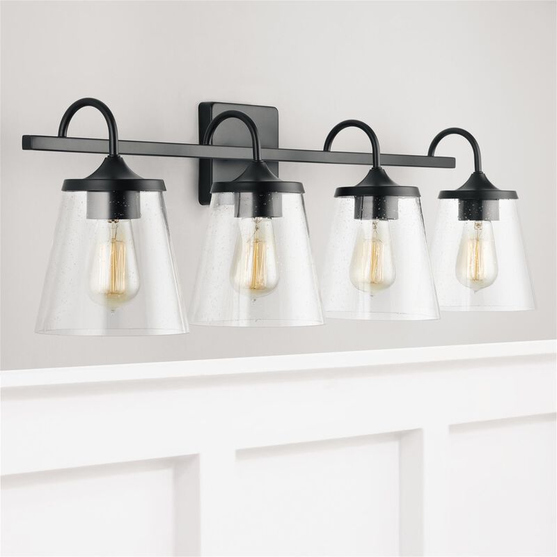 33 Inch 4 Light Bath Vanity Light by Capital Lighting Fixture Company