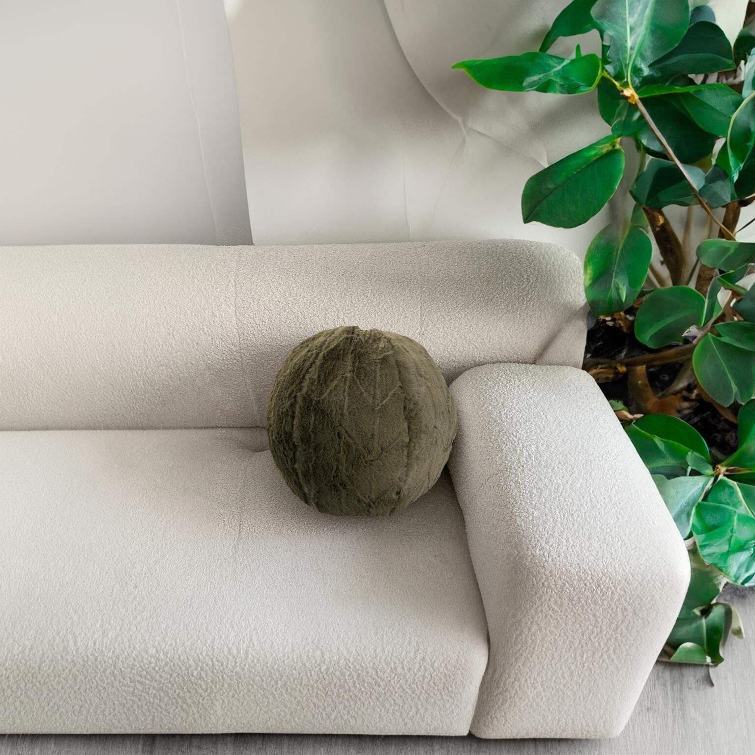 The Angora Pillow  Decorative Pillow by Howard Elliott Collection