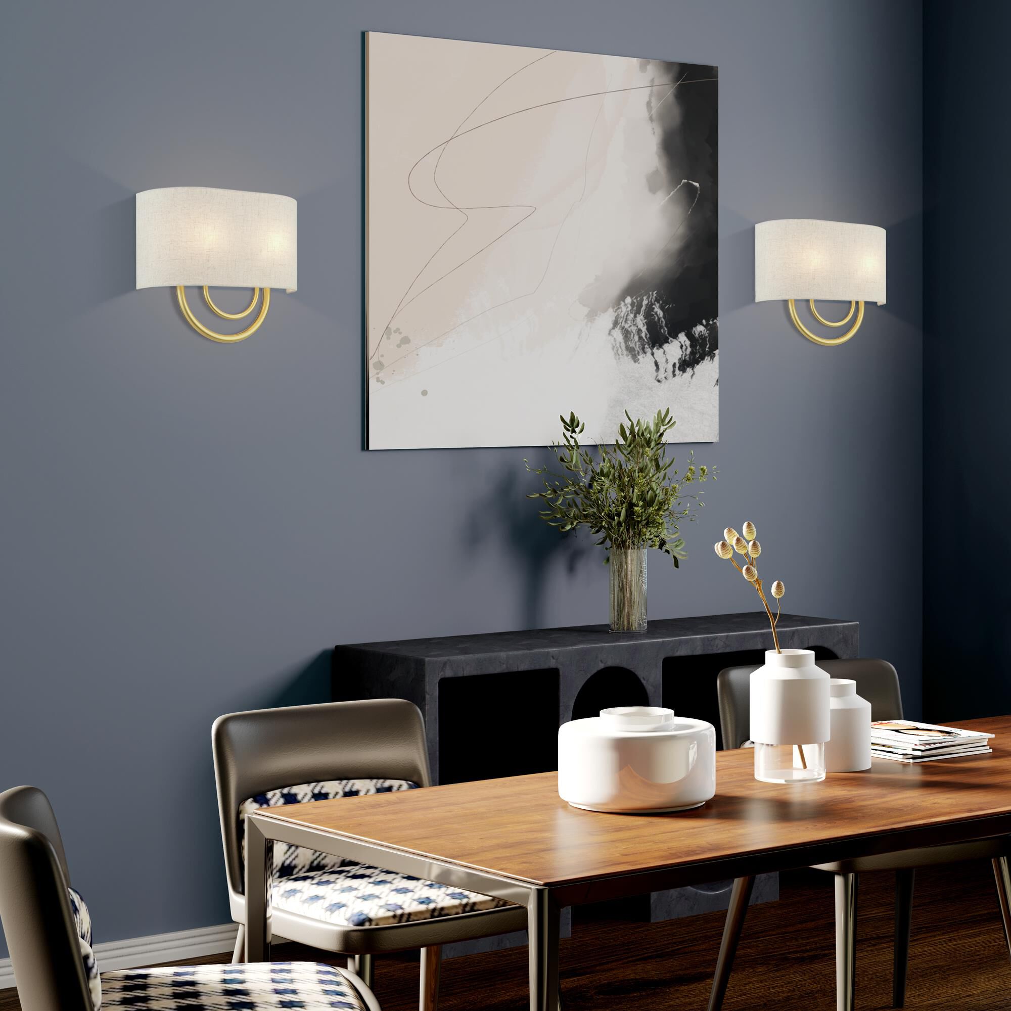 Stratton 13 Inch Wall Sconce by Livex Lighting